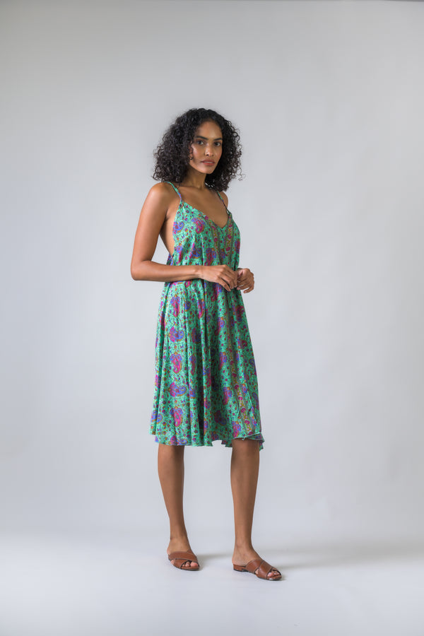 Backless Halter Dress - Assorted