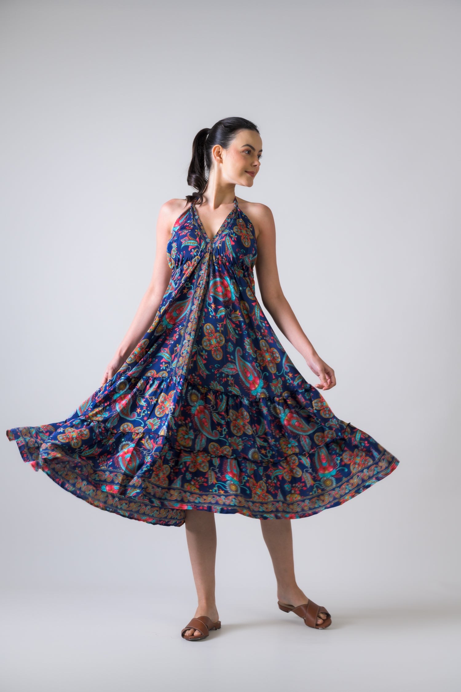 Rhea Dori Pattern Dress
