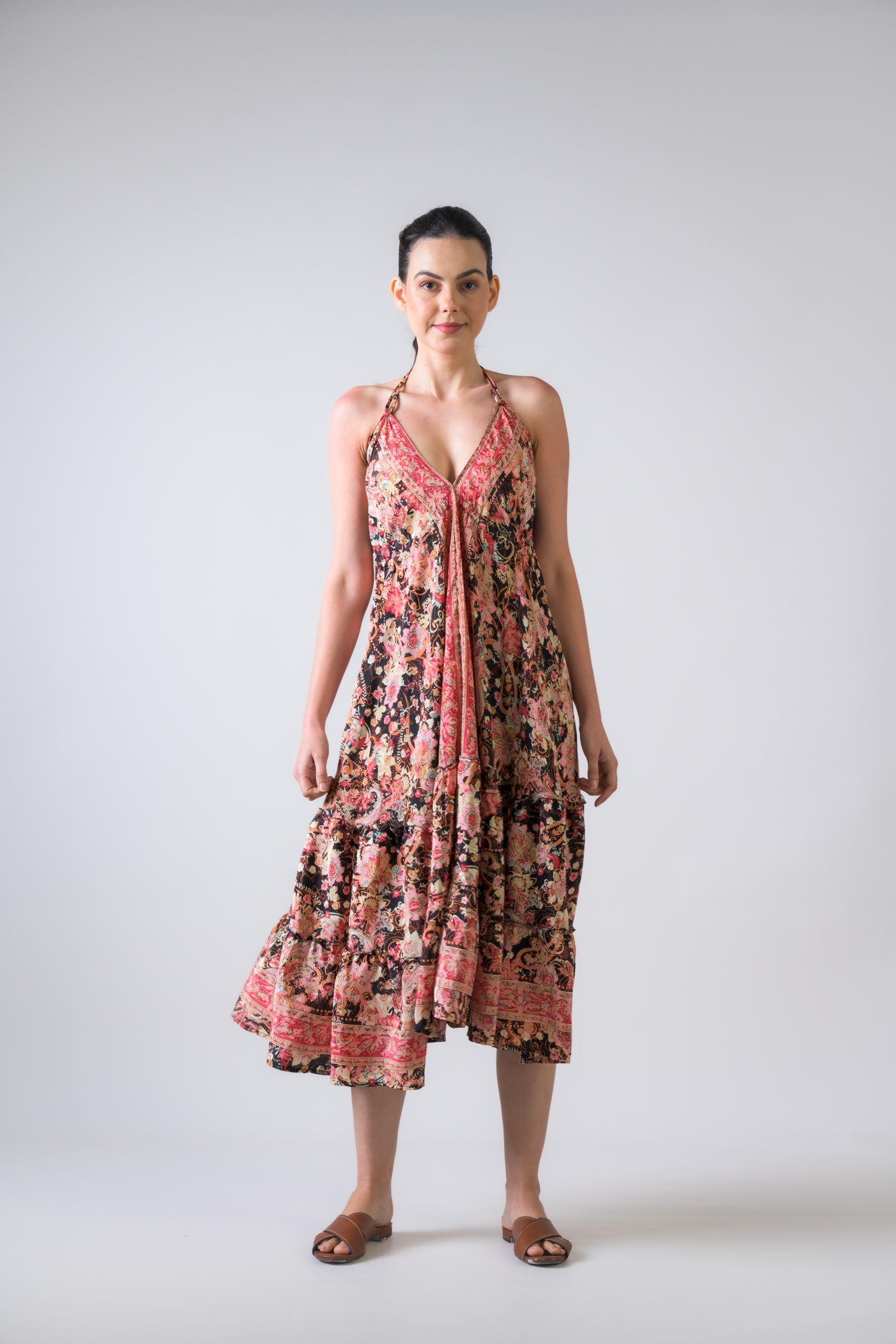 Rhea Dori Pattern Dress