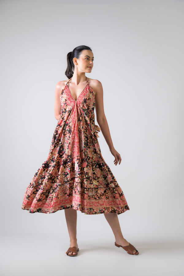 Rhea Dori Pattern Dress