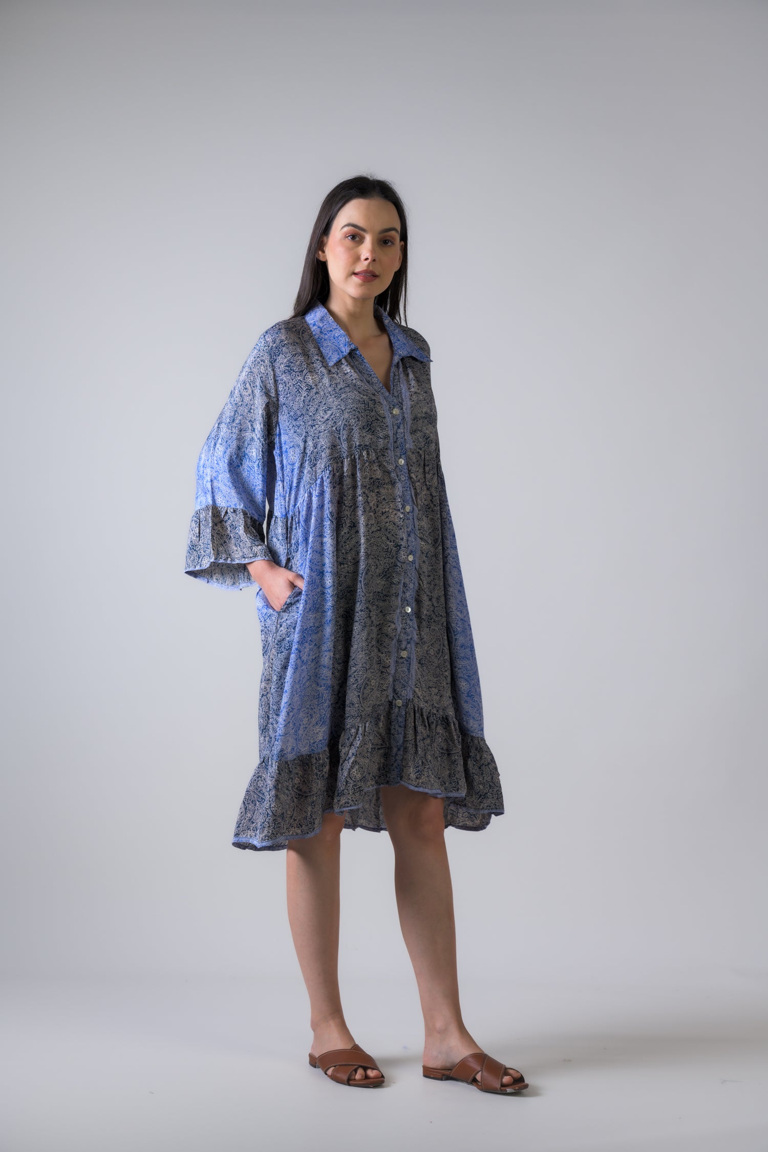 Gentle Greens Short Dress - Assorted