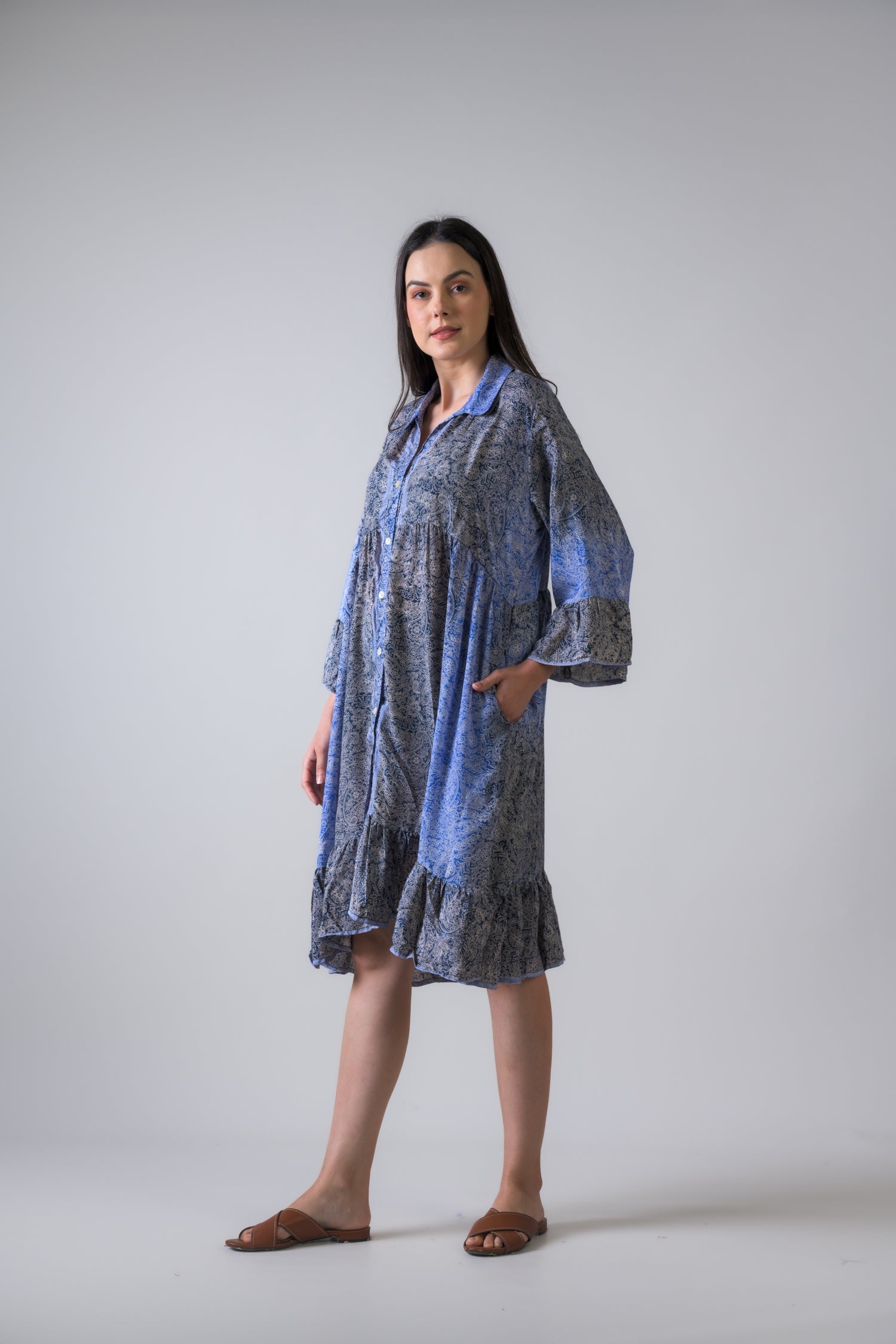 Gentle Greens Short Dress - Assorted