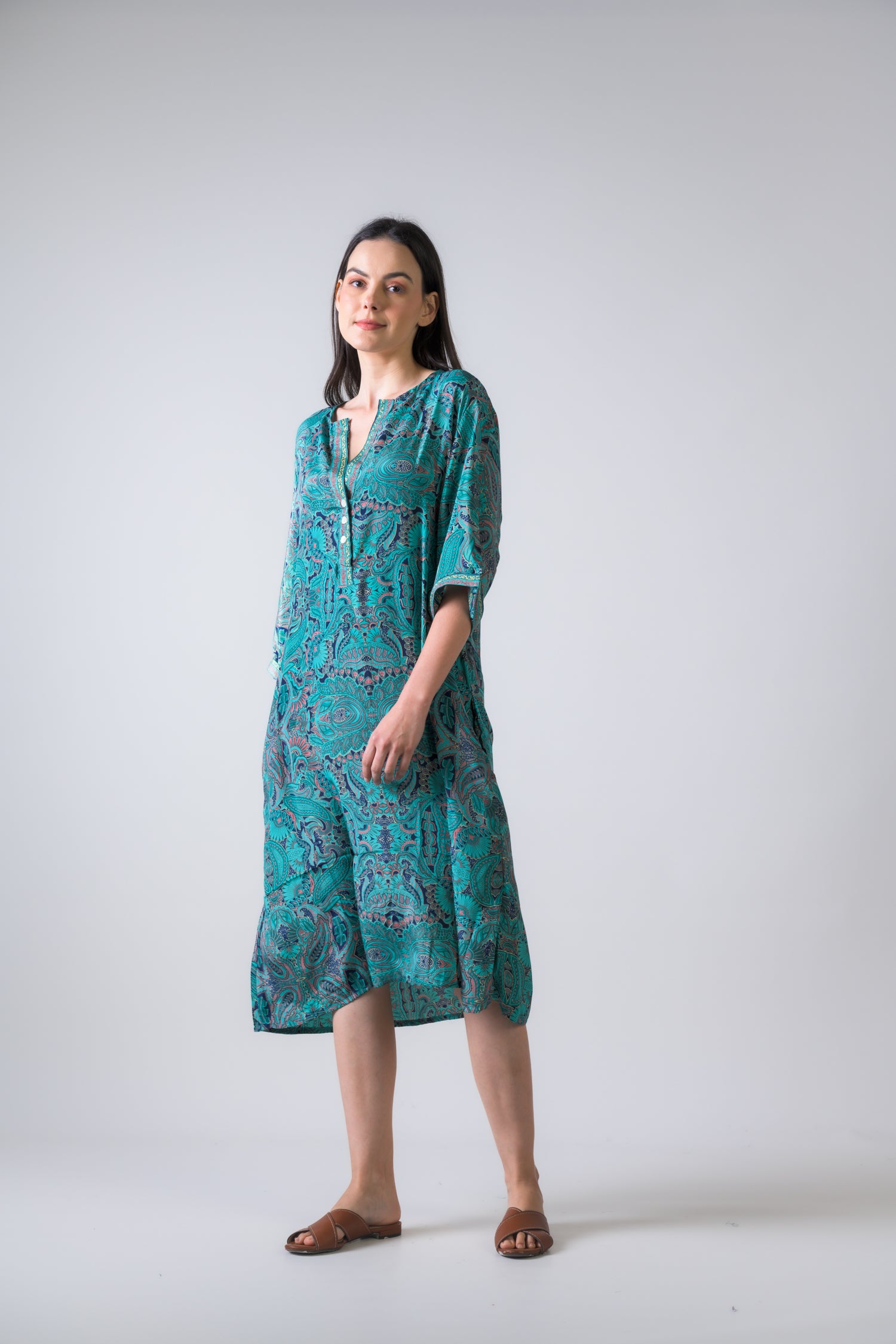 Pattern Print Short Dress - Assorted