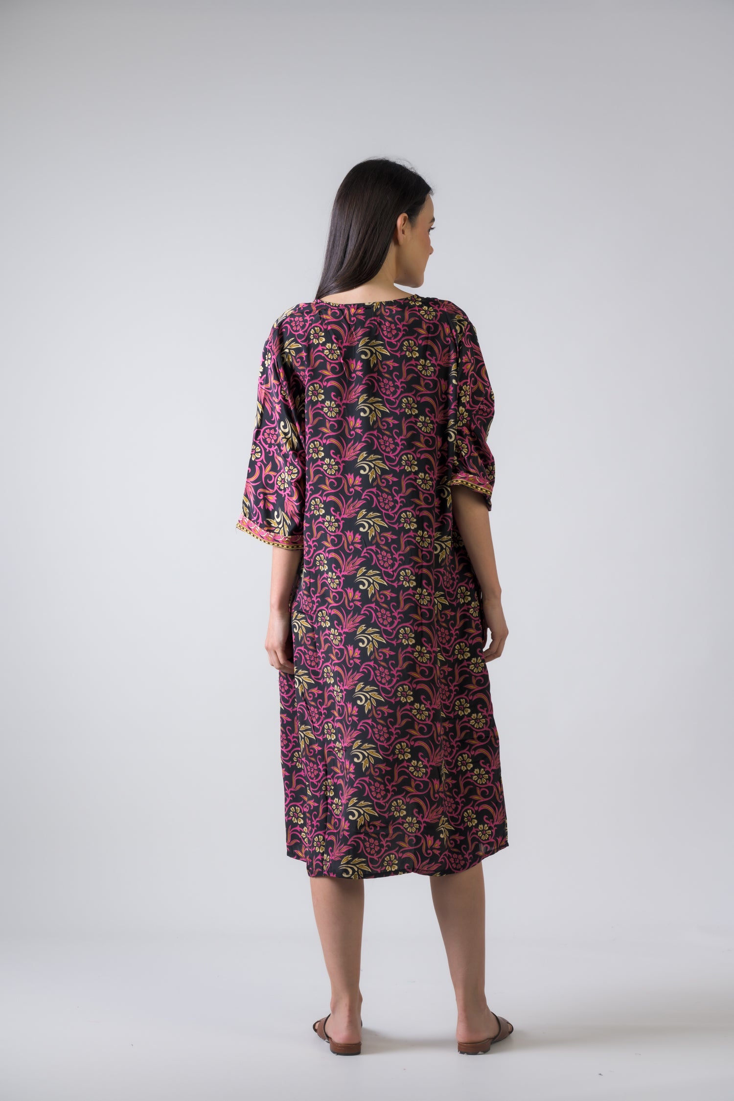Pattern Print Short Dress - Assorted