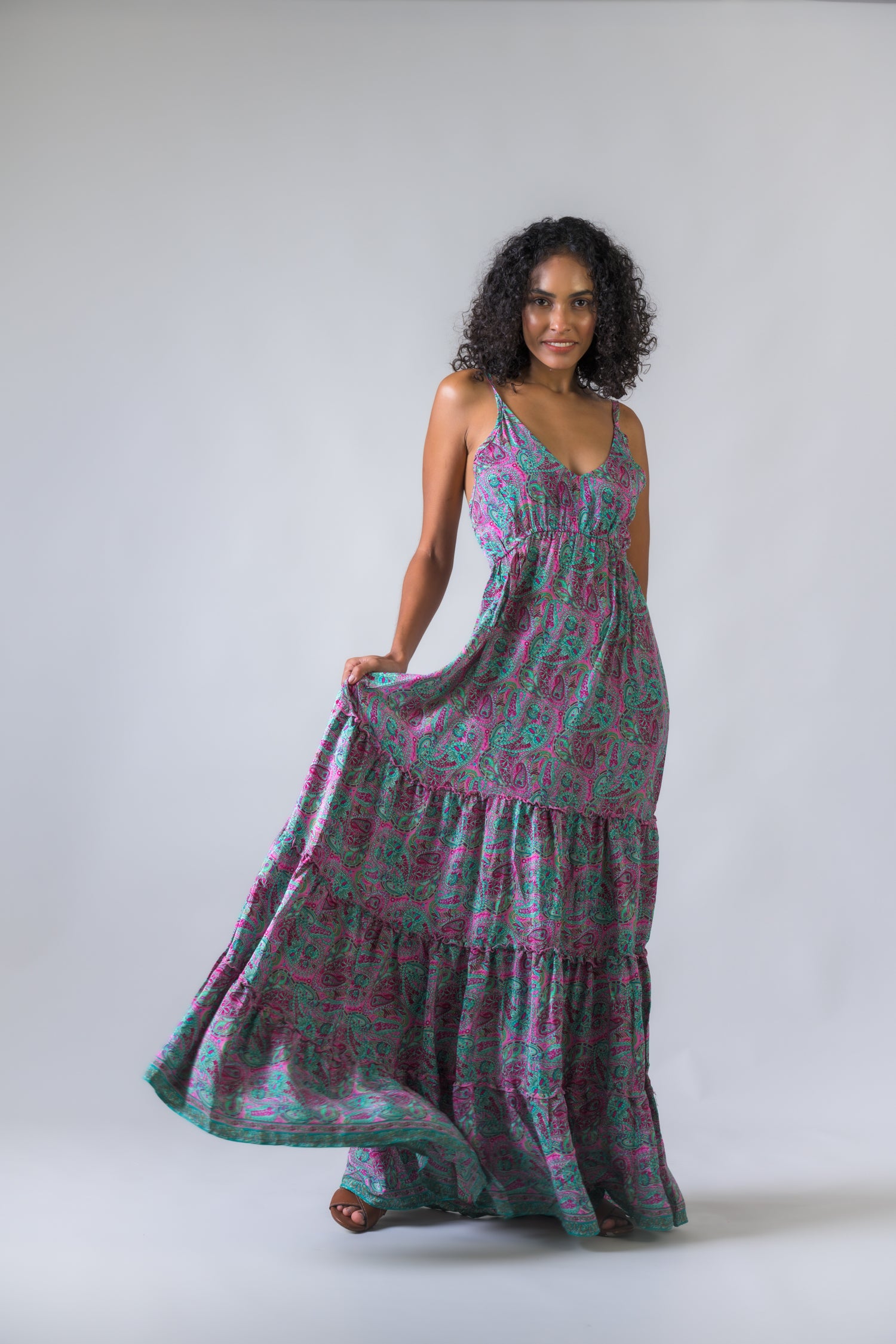 Rhea Style Print Dress