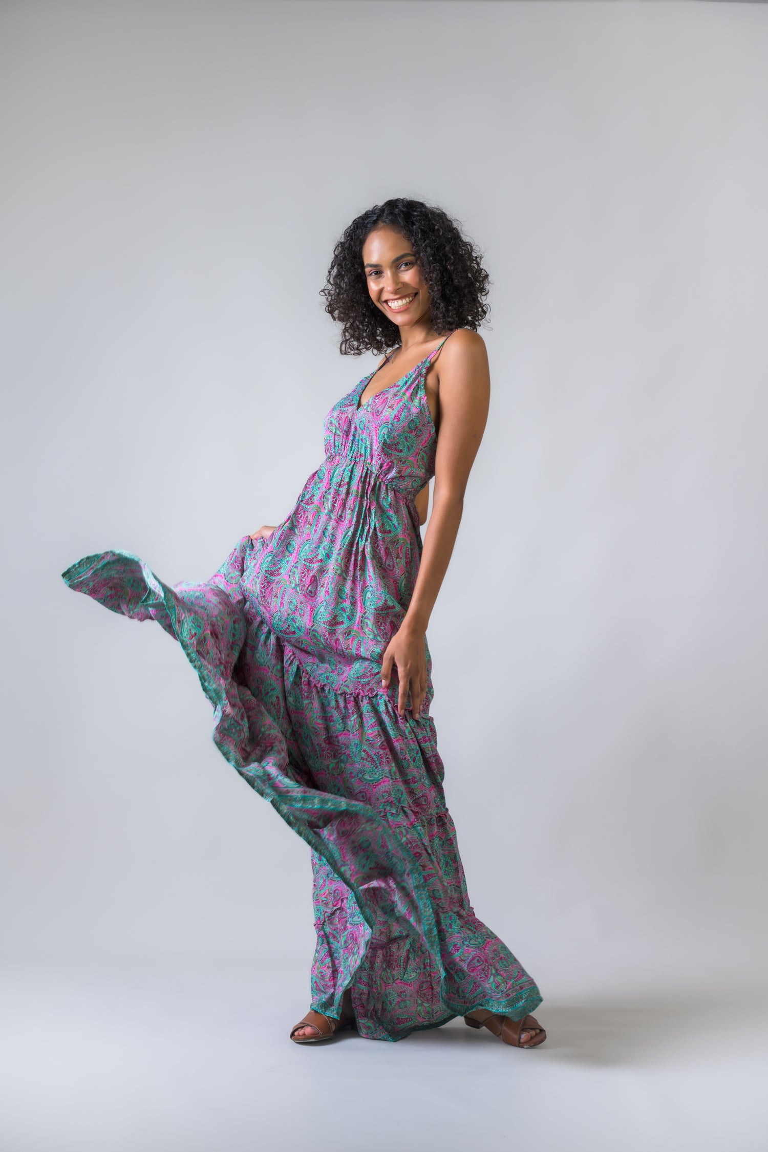 Rhea Style Print Dress