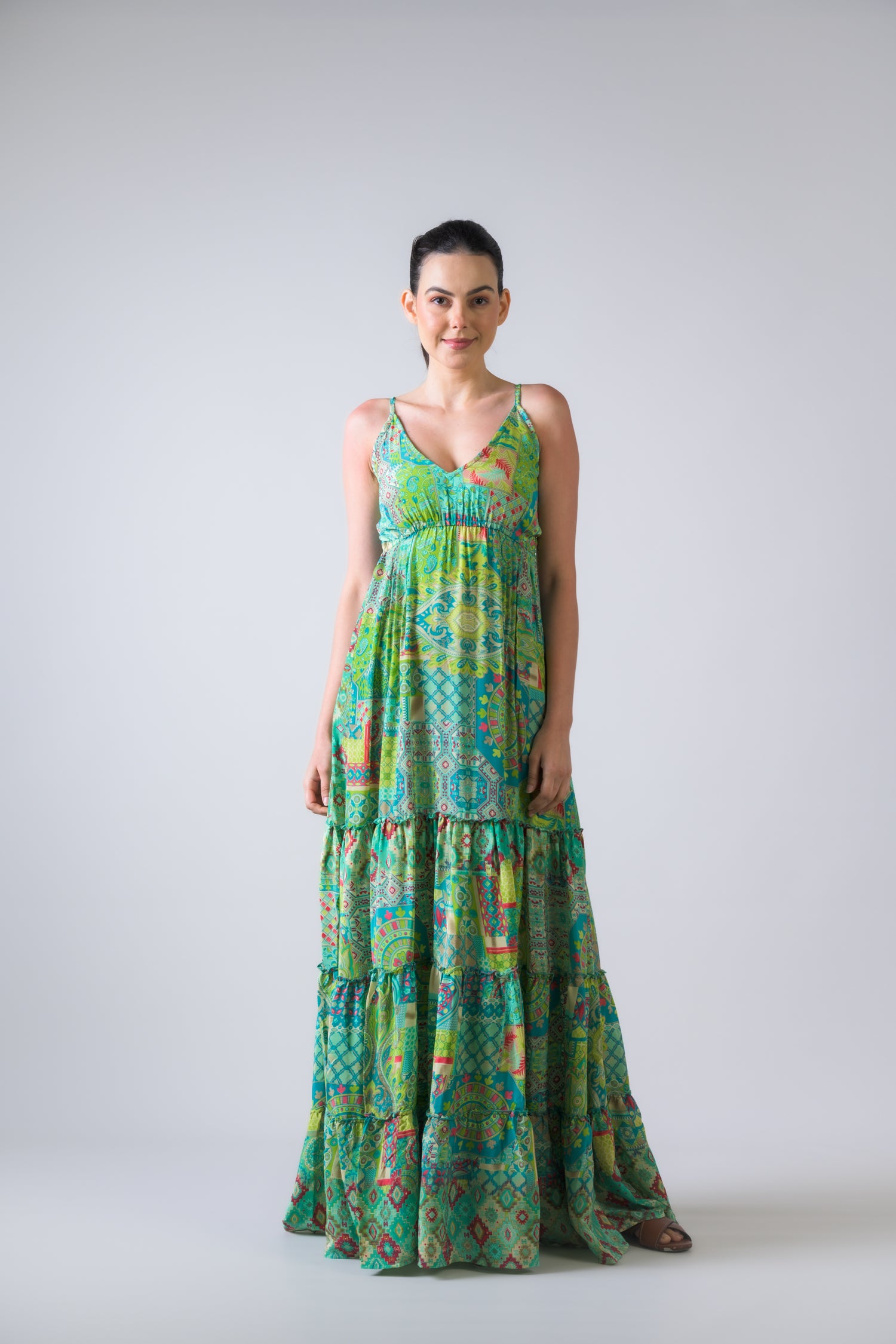 Rhea Style Print Dress