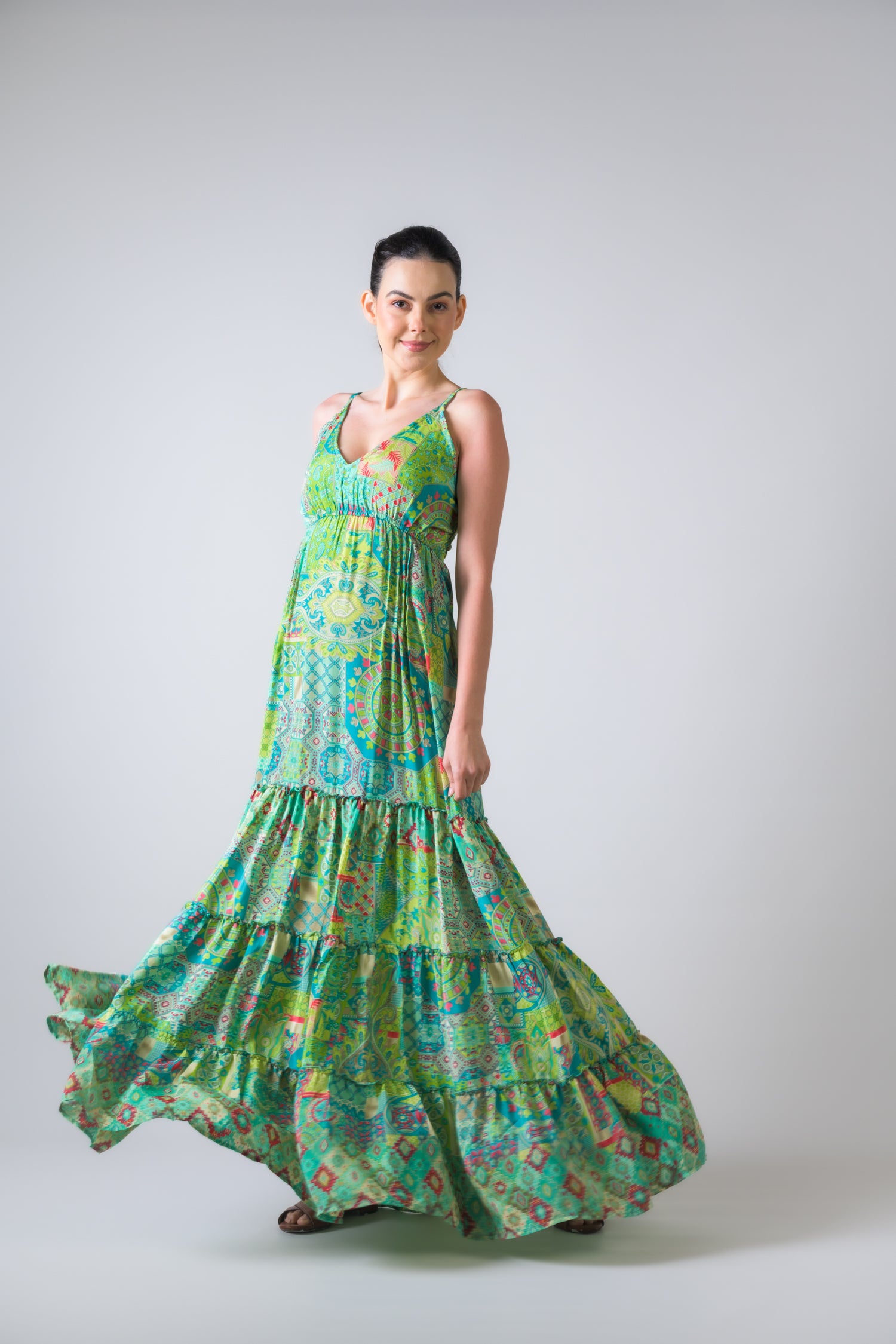 Rhea Style Print Dress