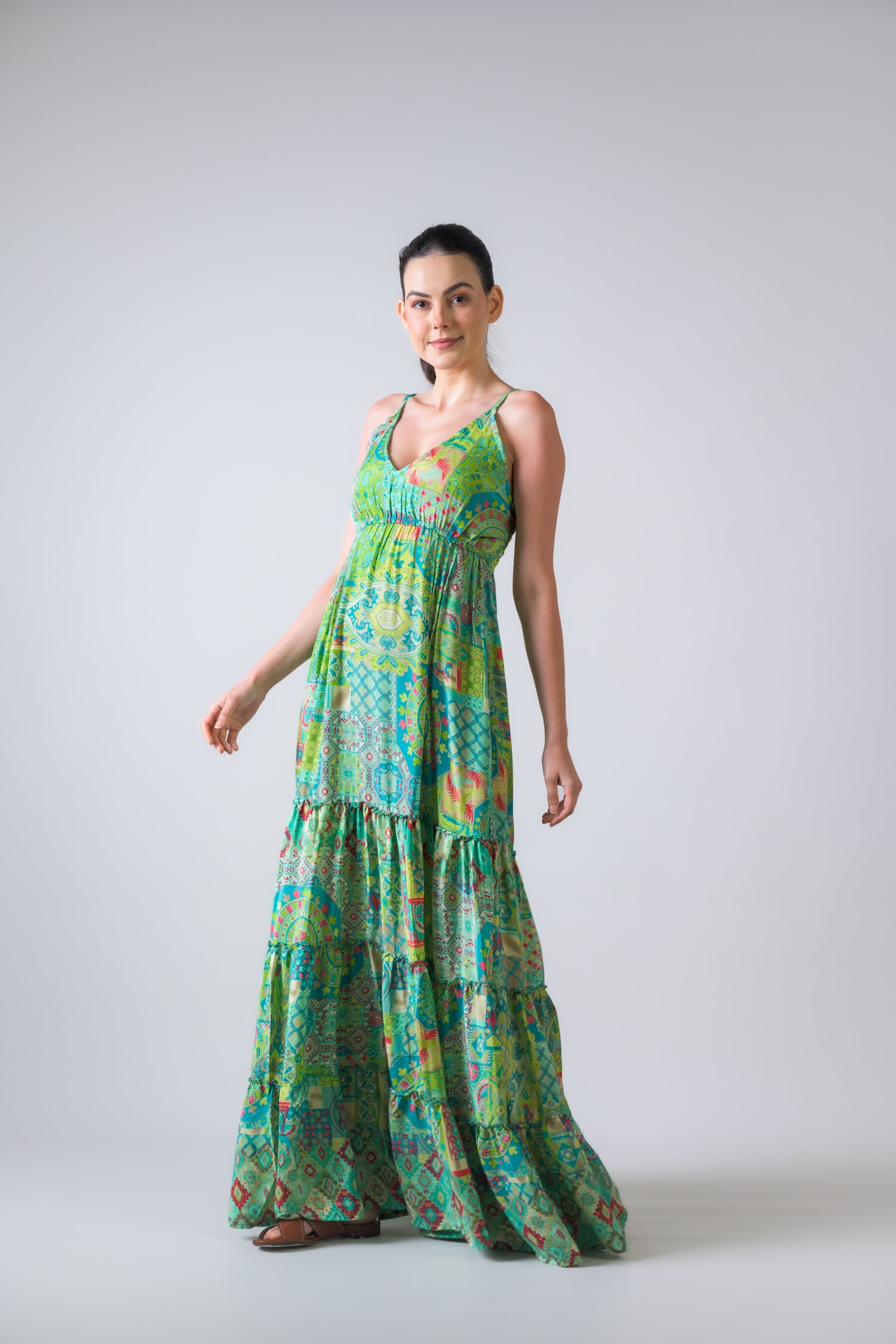 Rhea Style Print Dress