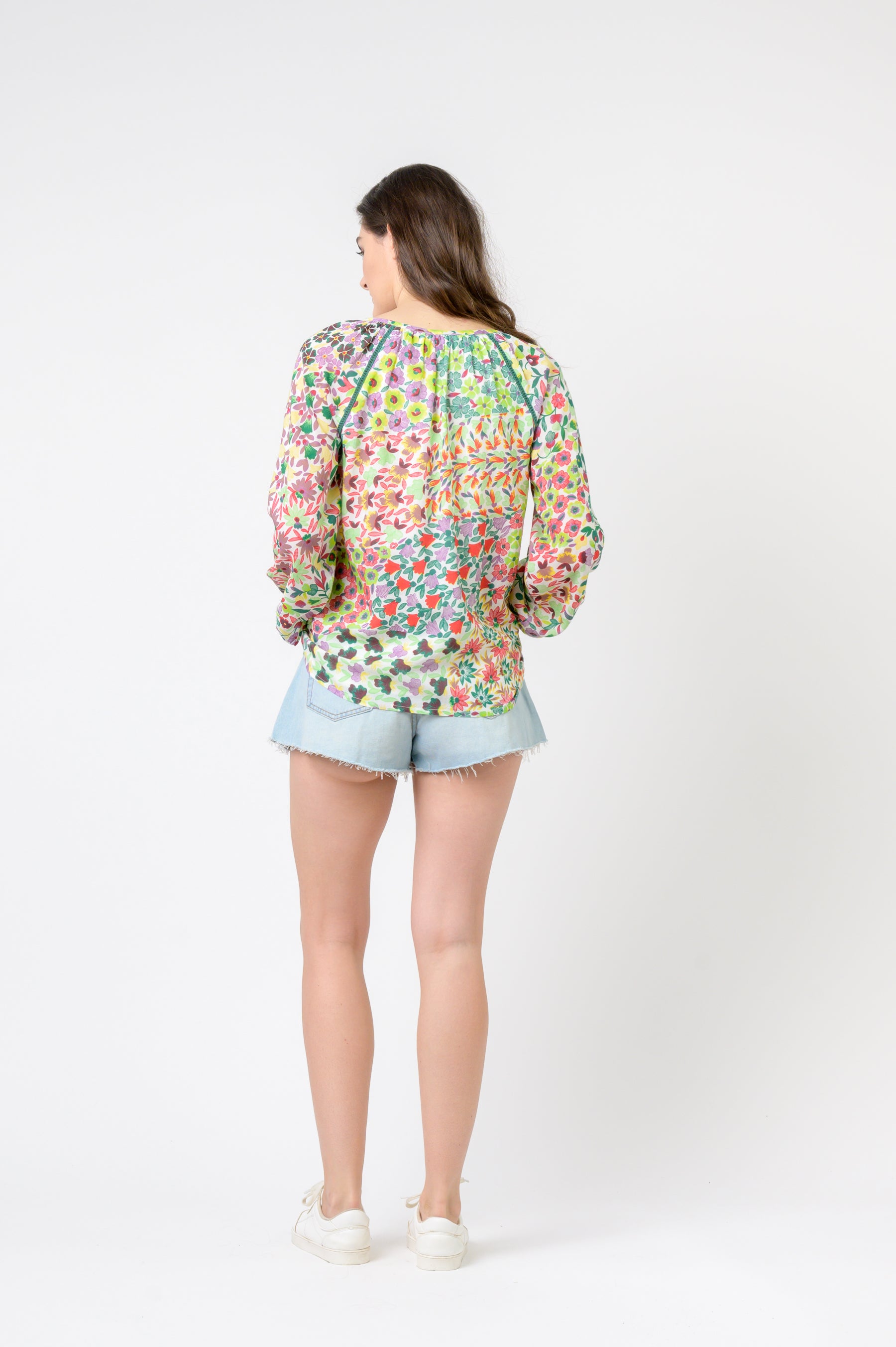 Garden Spots Long Sleeve Top