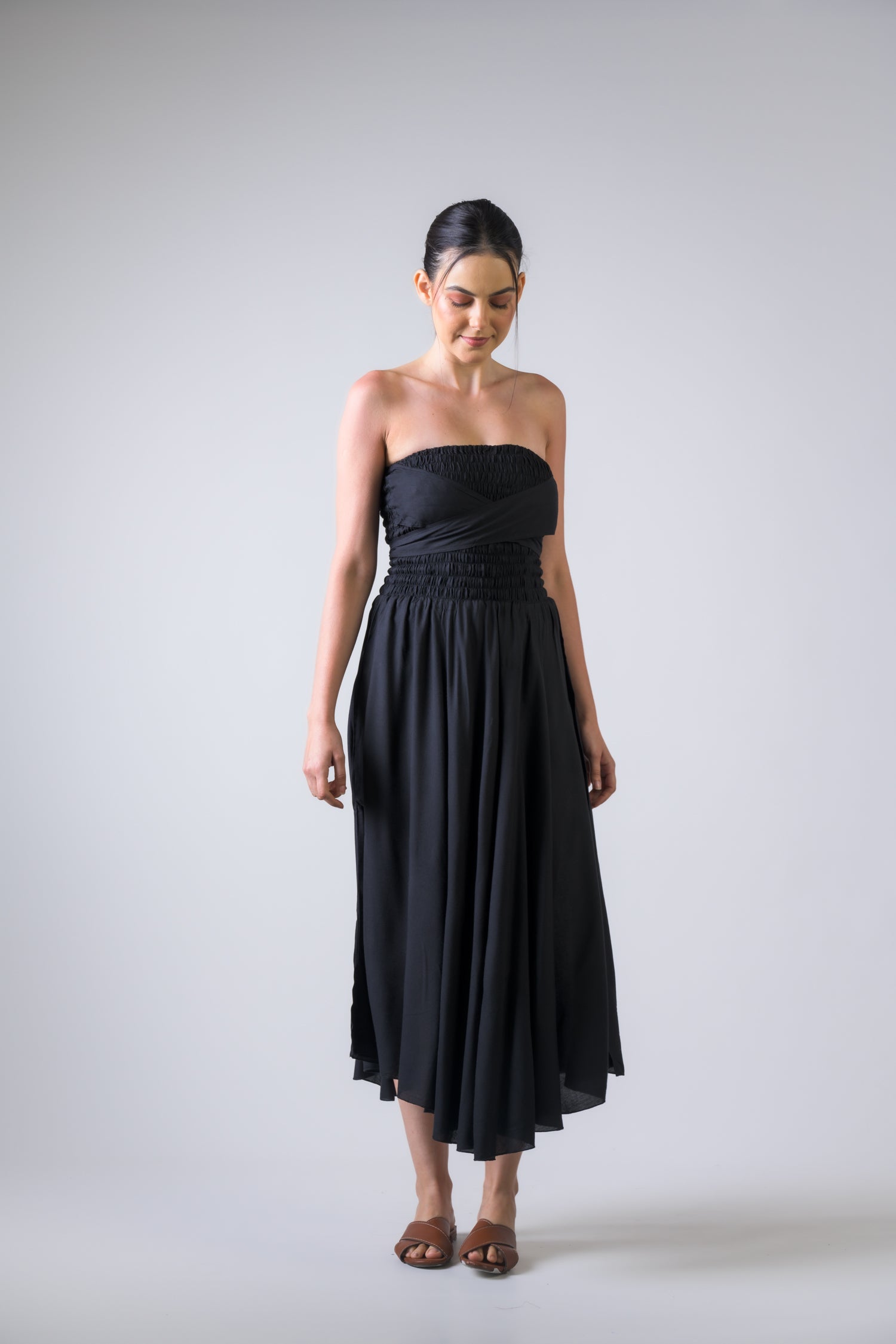 Bobbin Dress - Black
