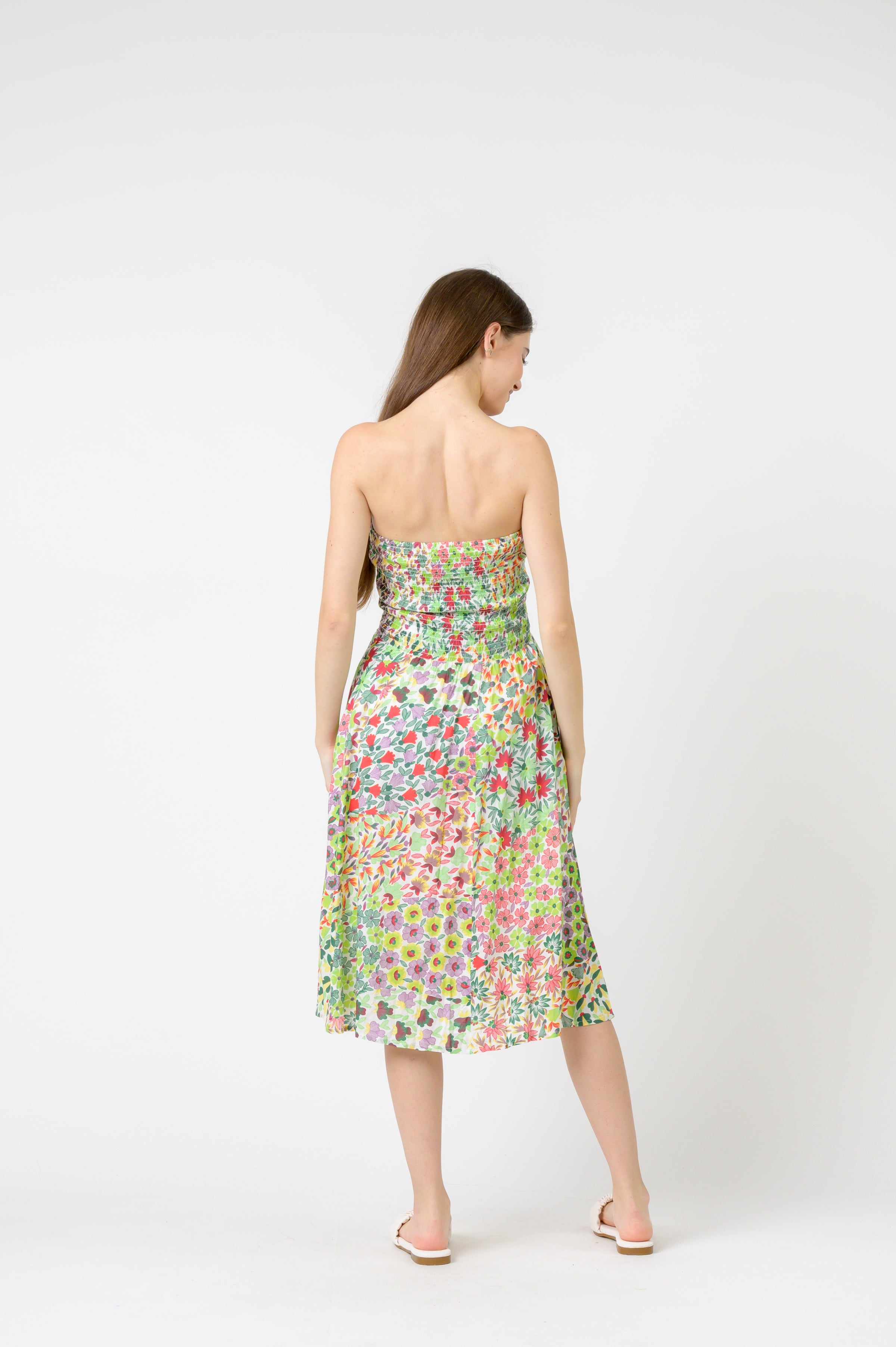 Flower Garden Short Dress
