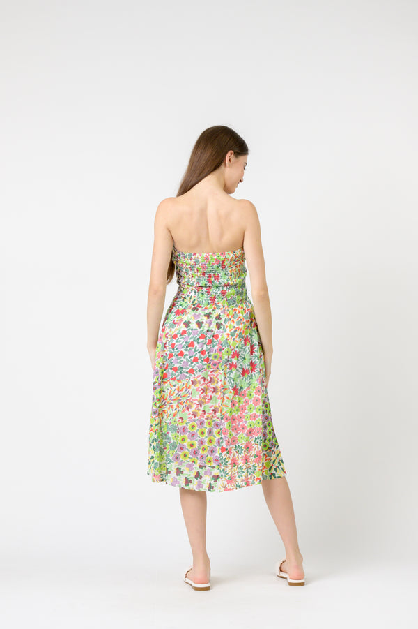 Flower Garden Short Dress