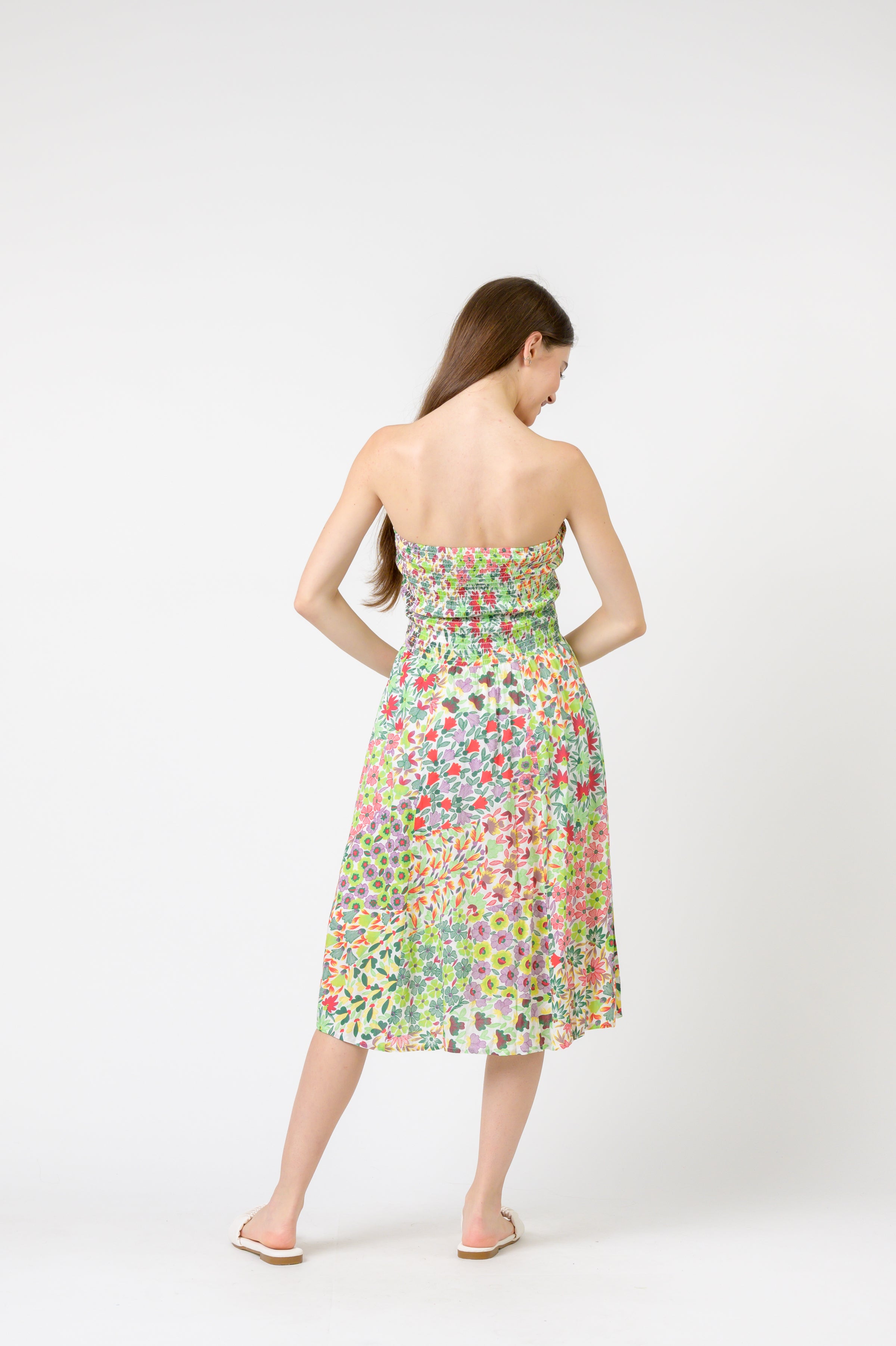 Flower Garden Short Dress