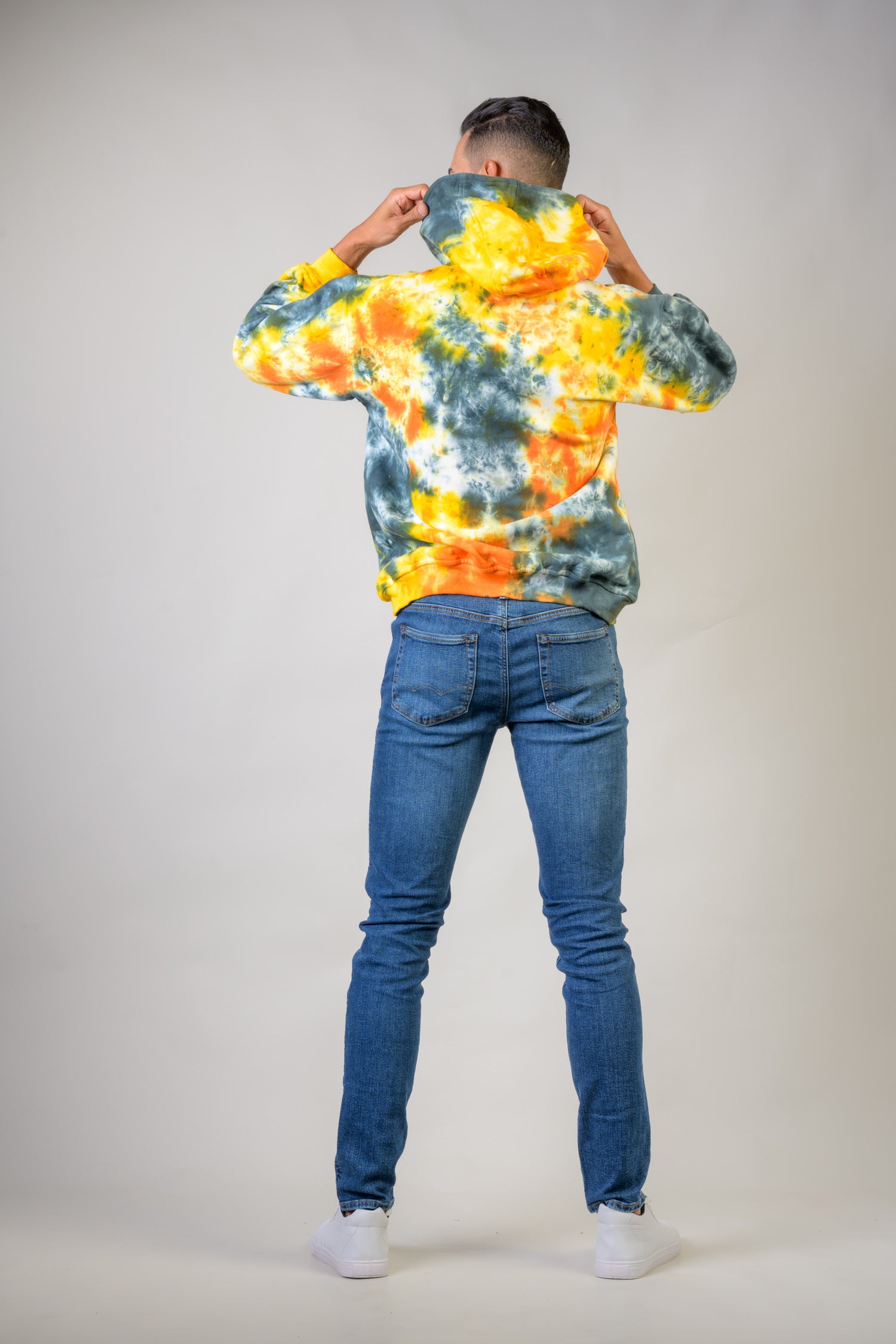 Swatches Cotton Tie-Dye Hoodie