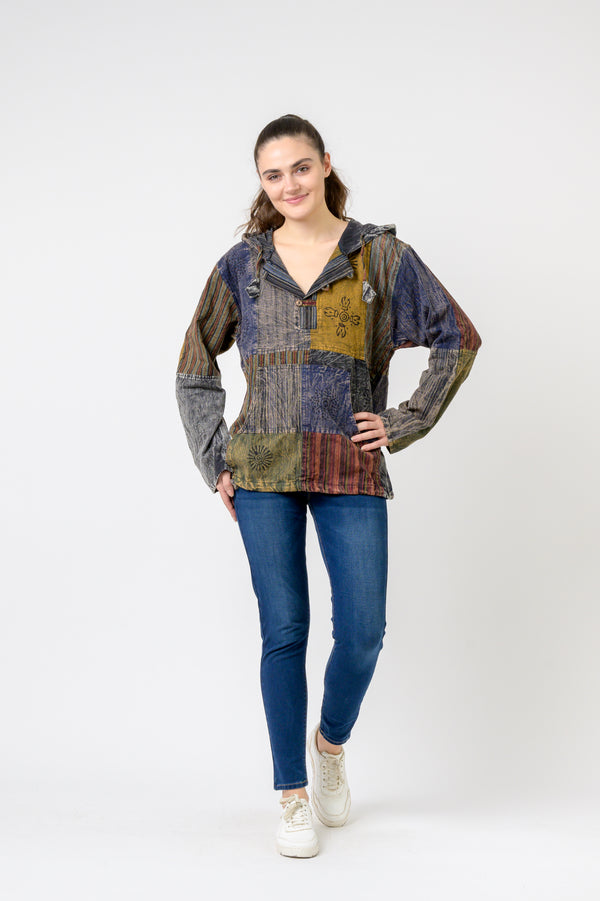Bold Cotton Hoodie - Assorted