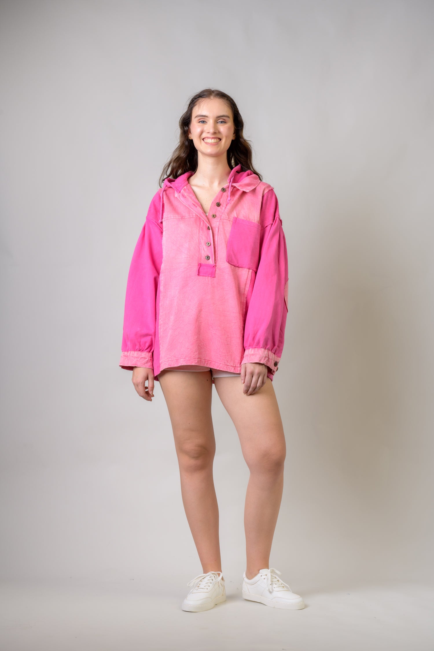 Rhea Front-Pocket Lite Hoodie