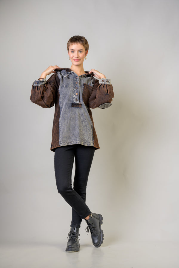 Front-Pocket Lite Hoodie - Grey