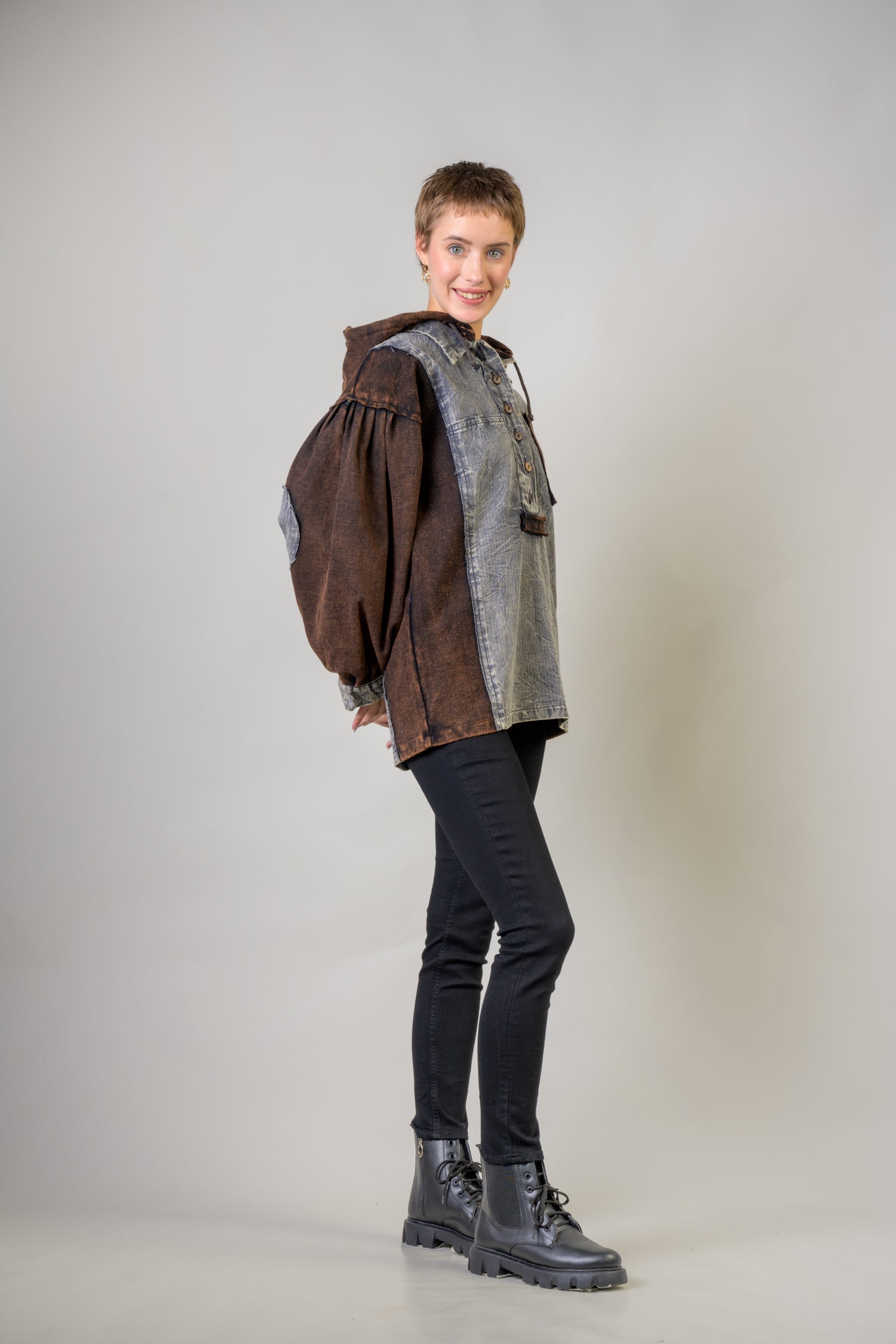 Rhea Front-Pocket Lite Hoodie