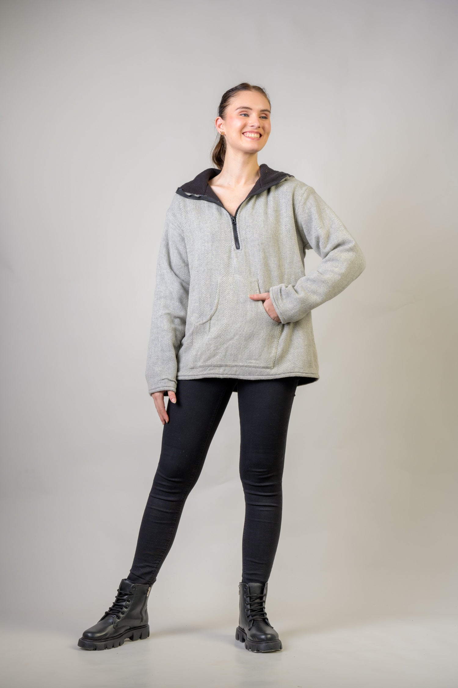 Prudent Hoodie - Grey