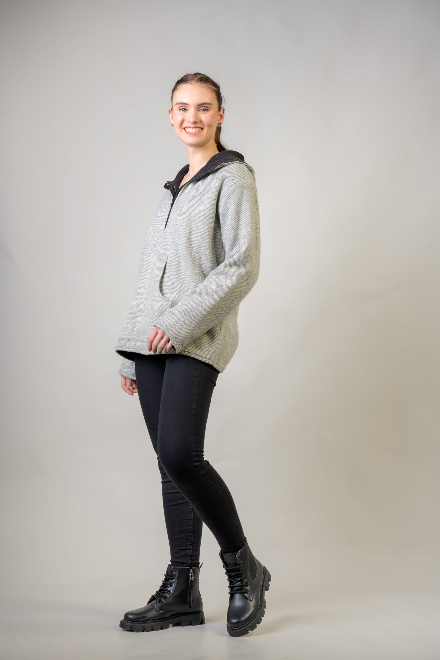 Prudent Hoodie - Grey