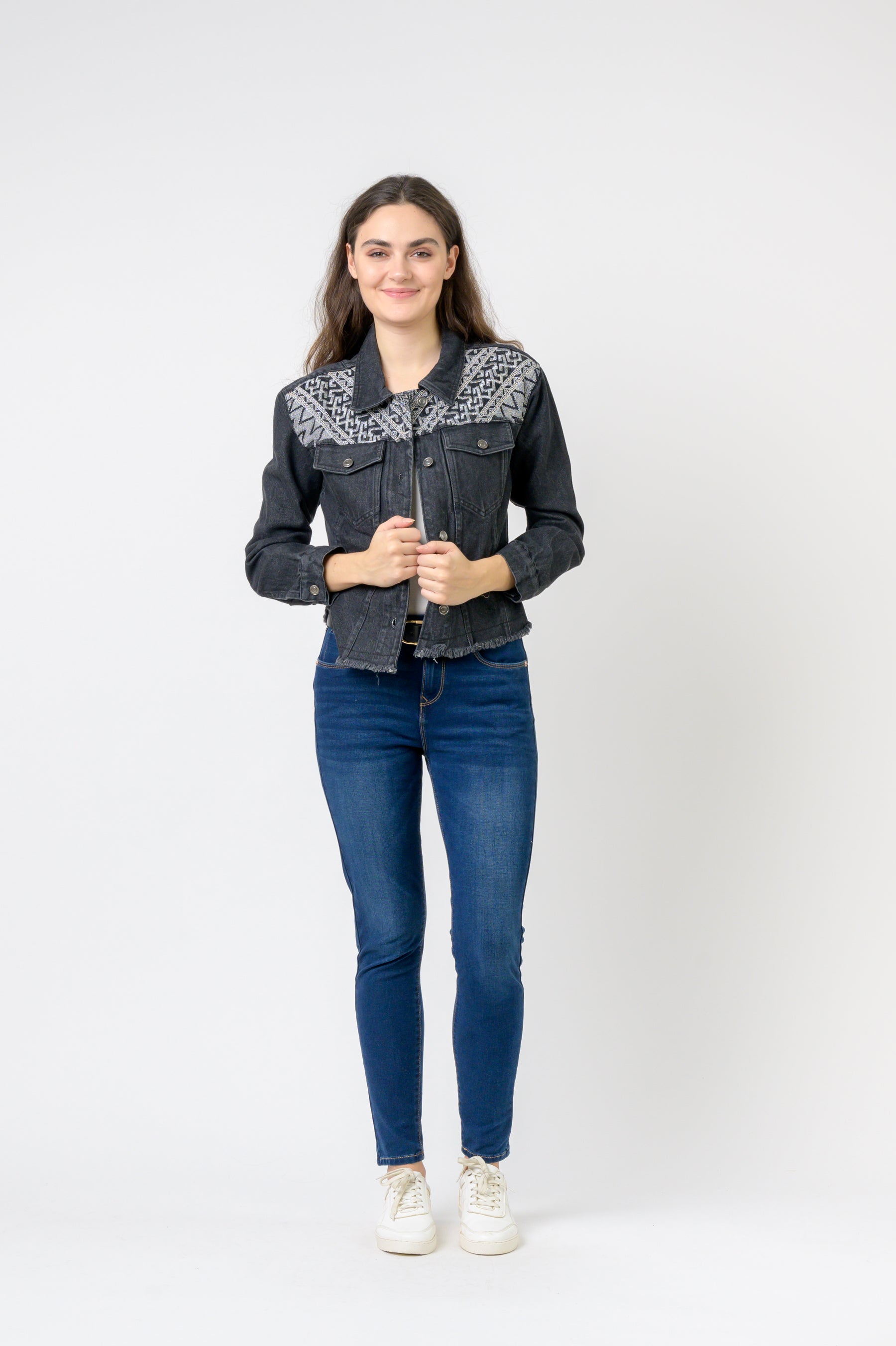 Embroidered Jean Jacket