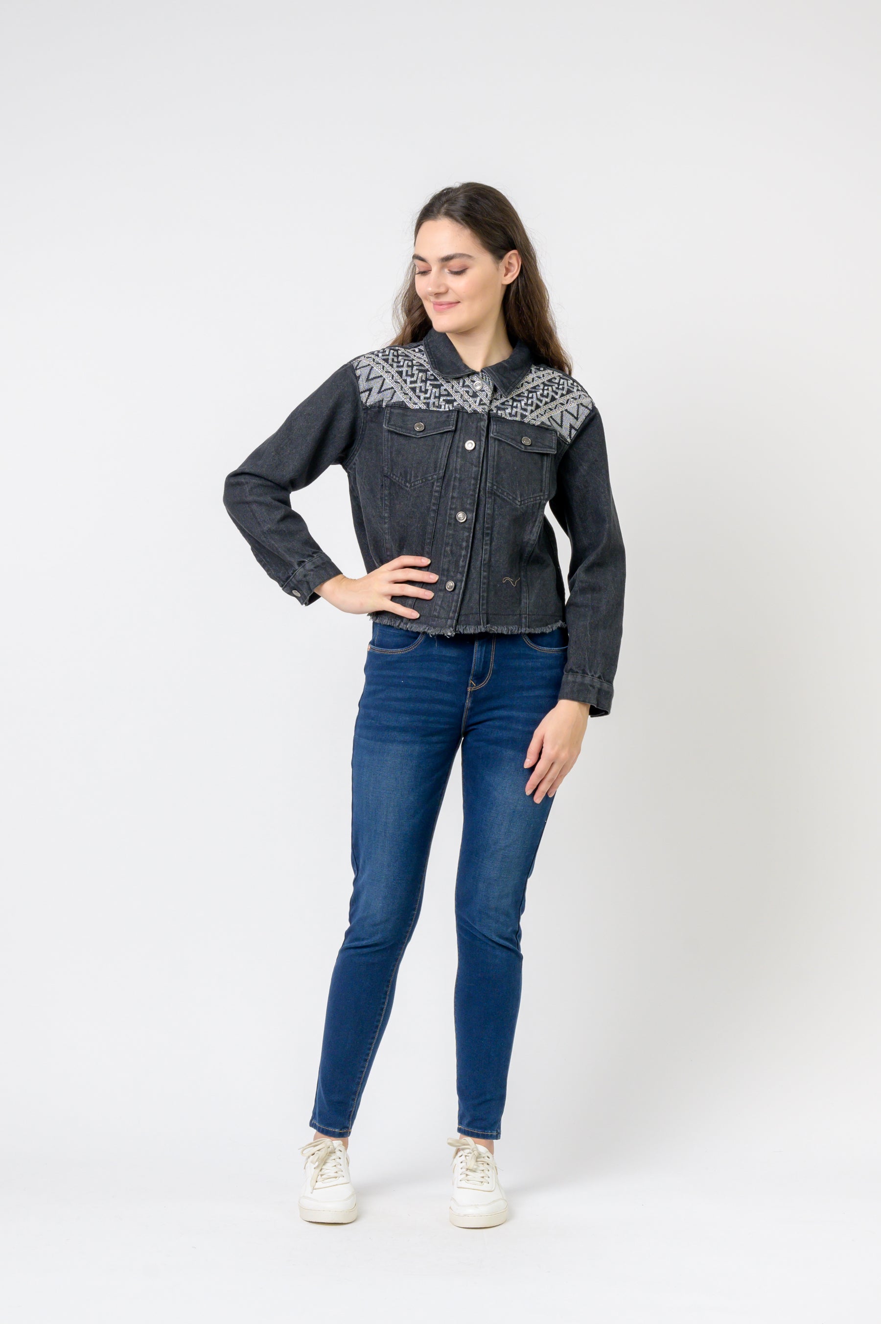 Embroidered Jean Jacket