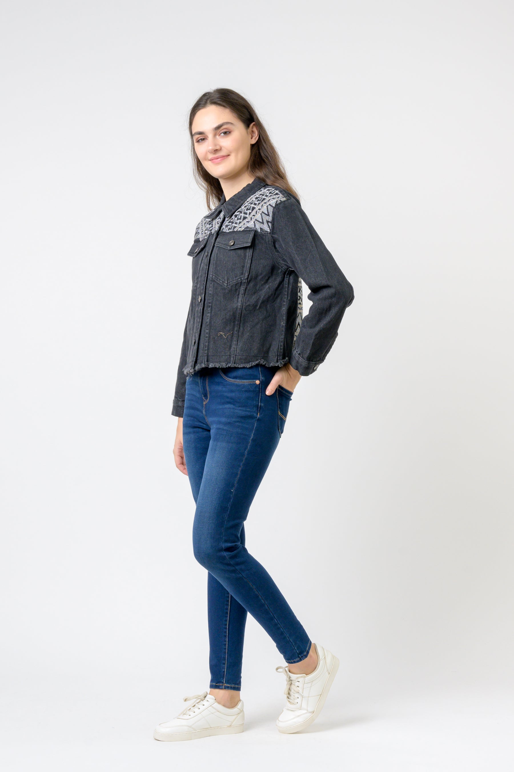 Embroidered Jean Jacket