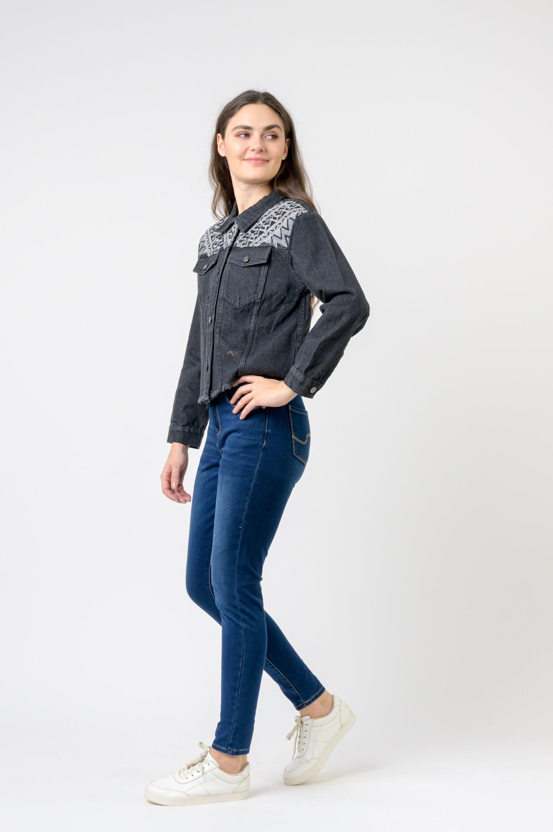 Embroidered Jean Jacket