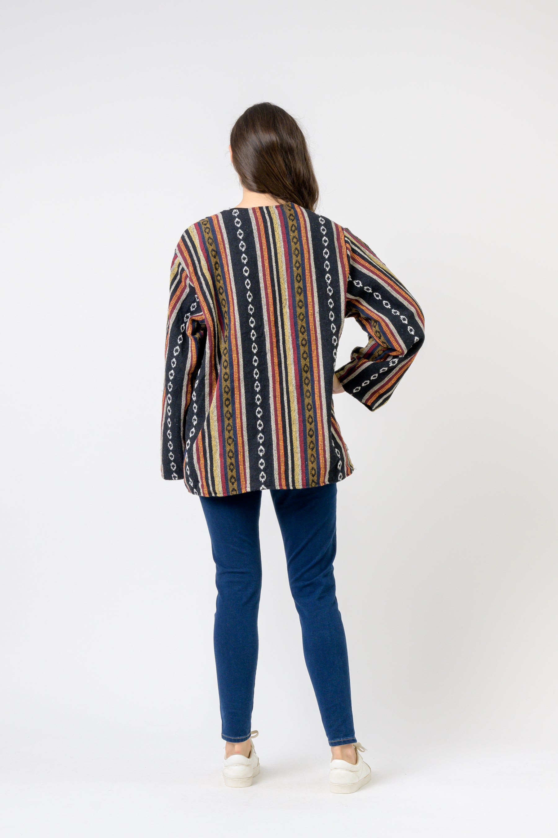 Woven Open Jacket - Assorted