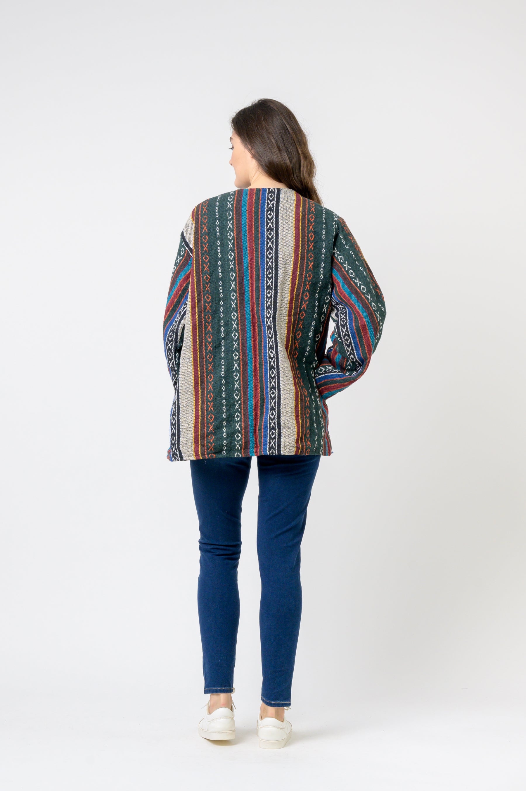 Woven Open Jacket