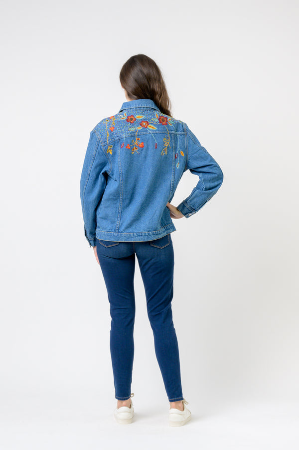 Embroidered Jean Jacket