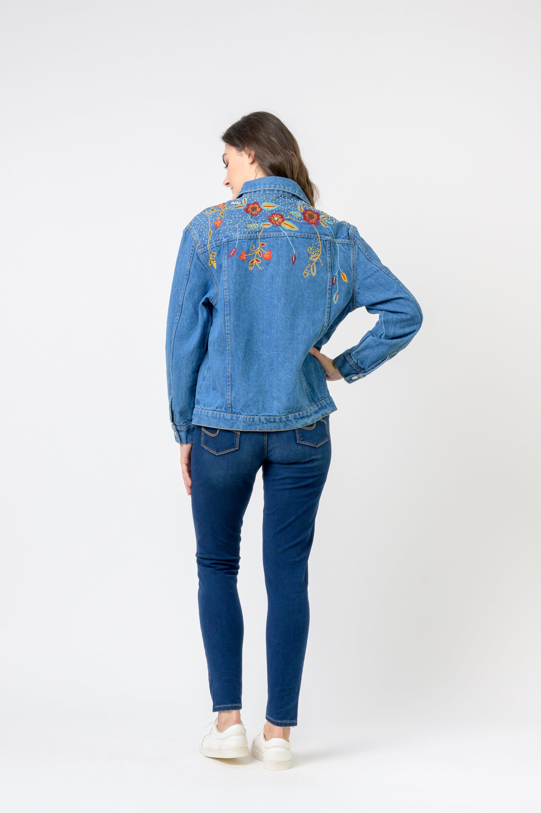 Embroidered Jean Jacket
