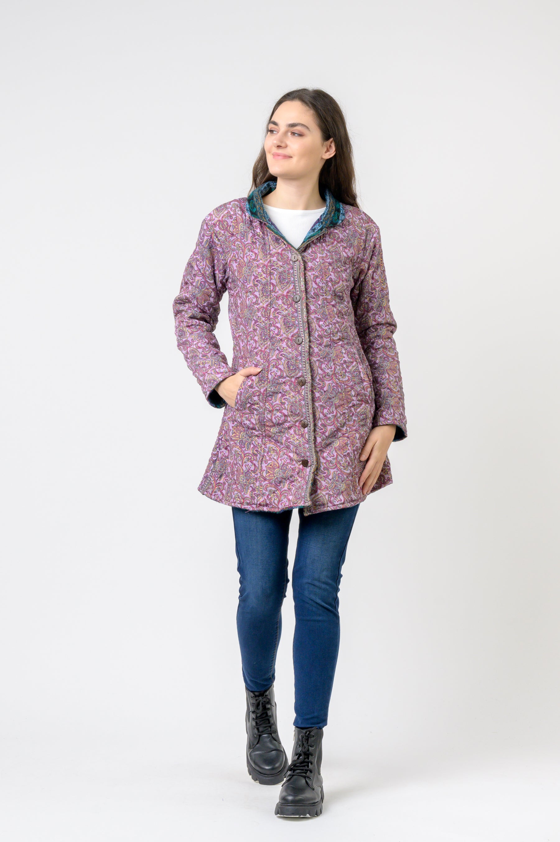 Patterned Tagai Jacket