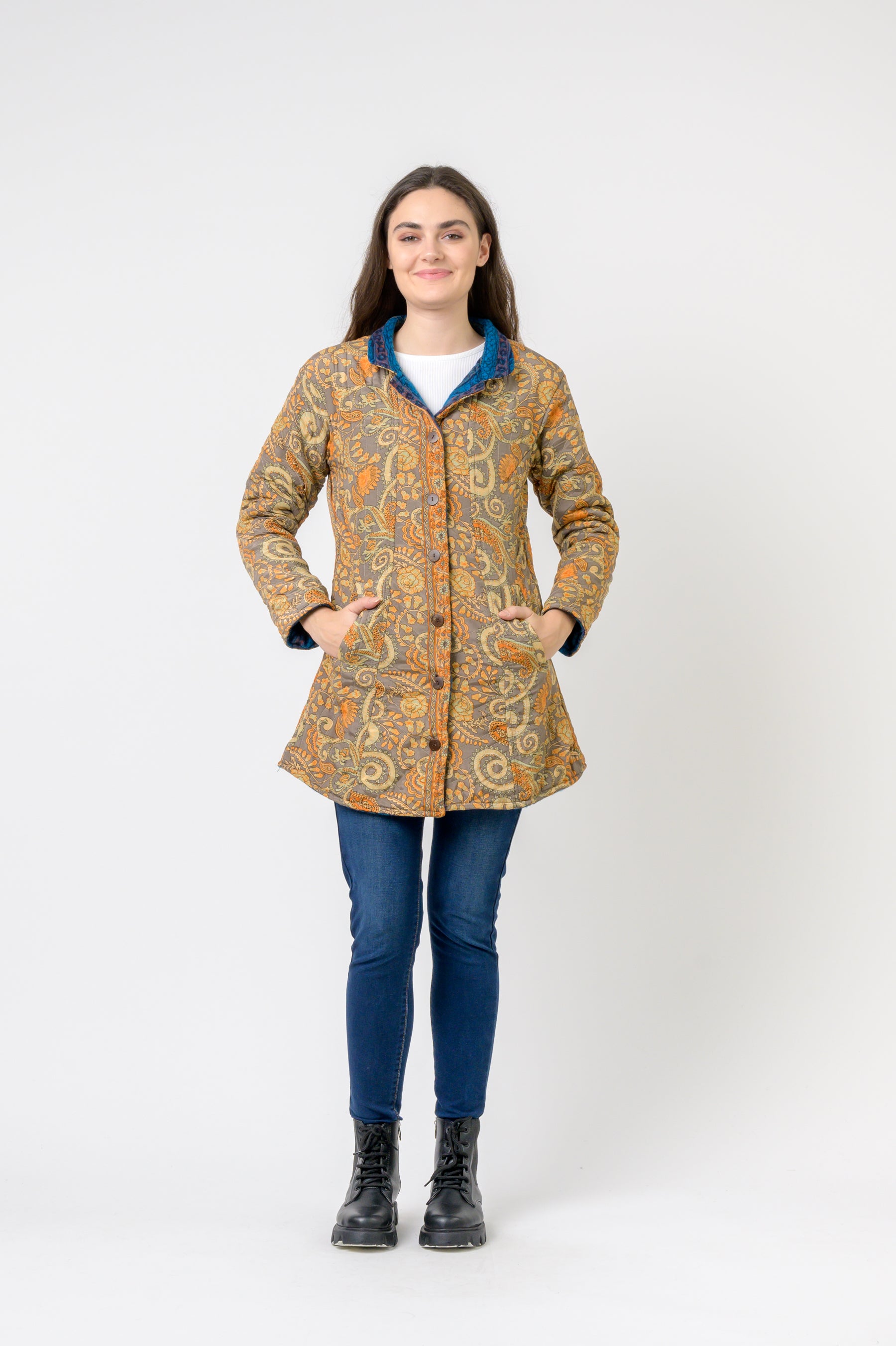 Patterned Tagai Jacket
