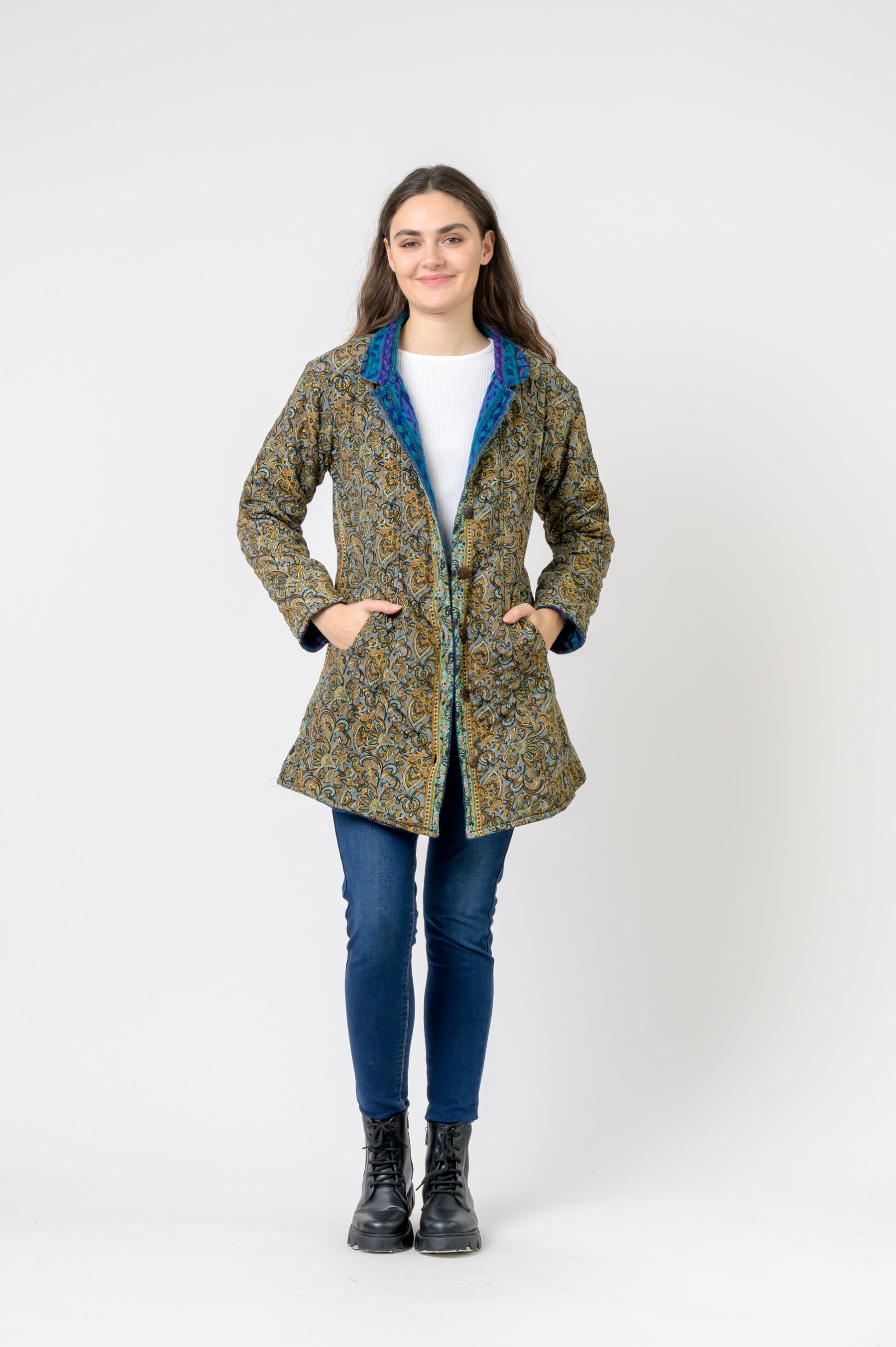 Patterned Tagai Jacket