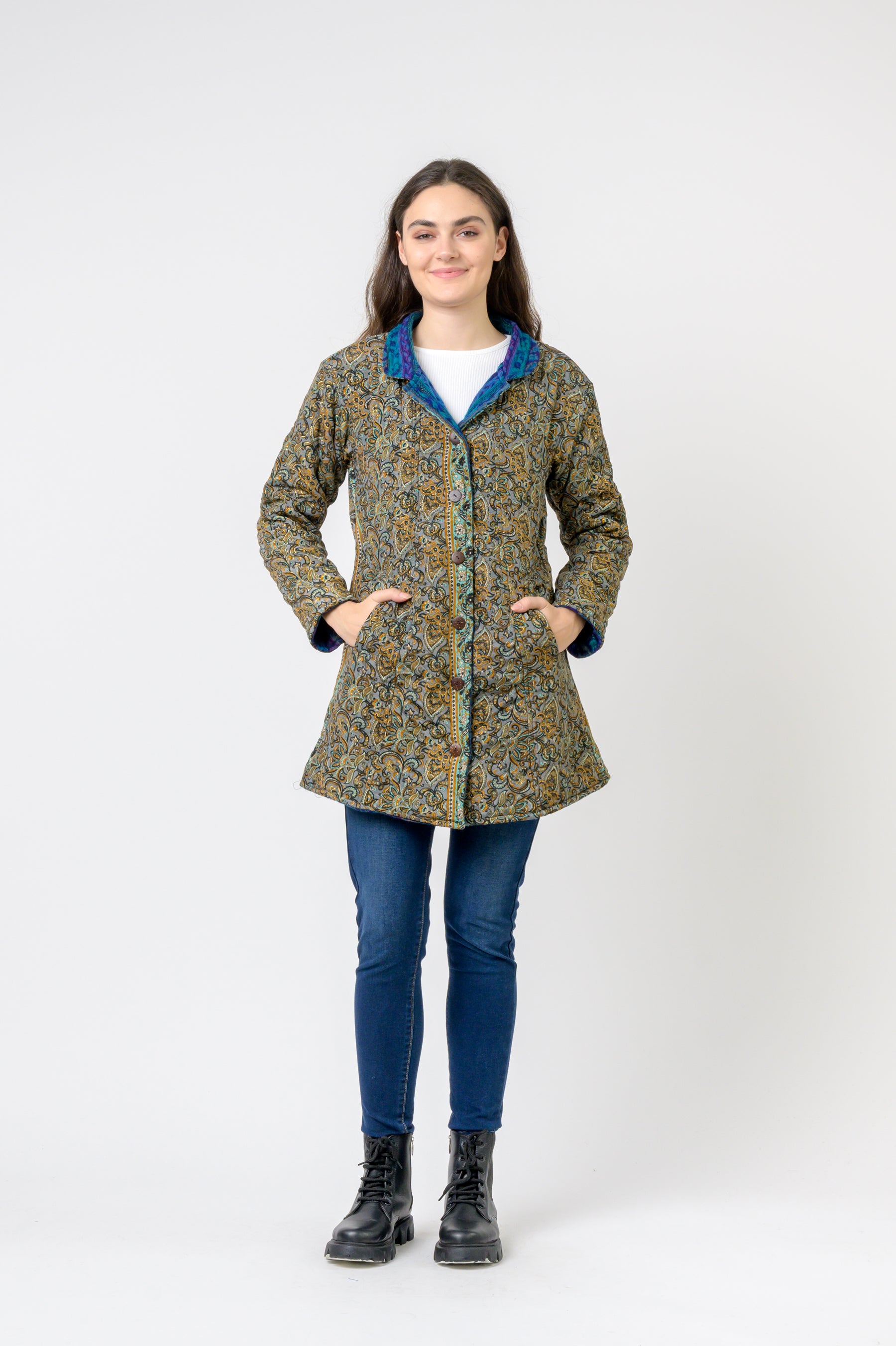 Patterned Tagai Jacket