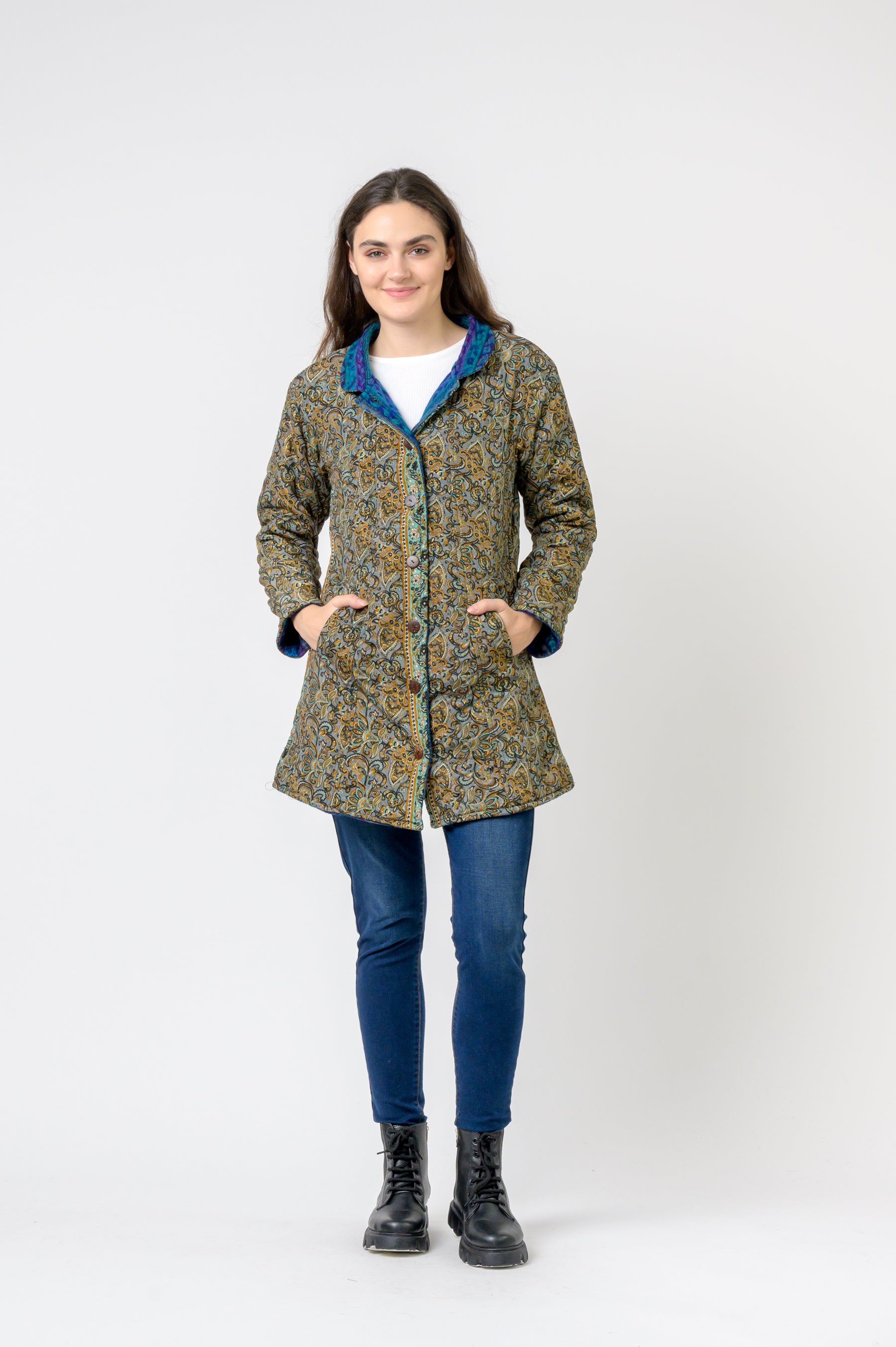 Patterned Tagai Jacket