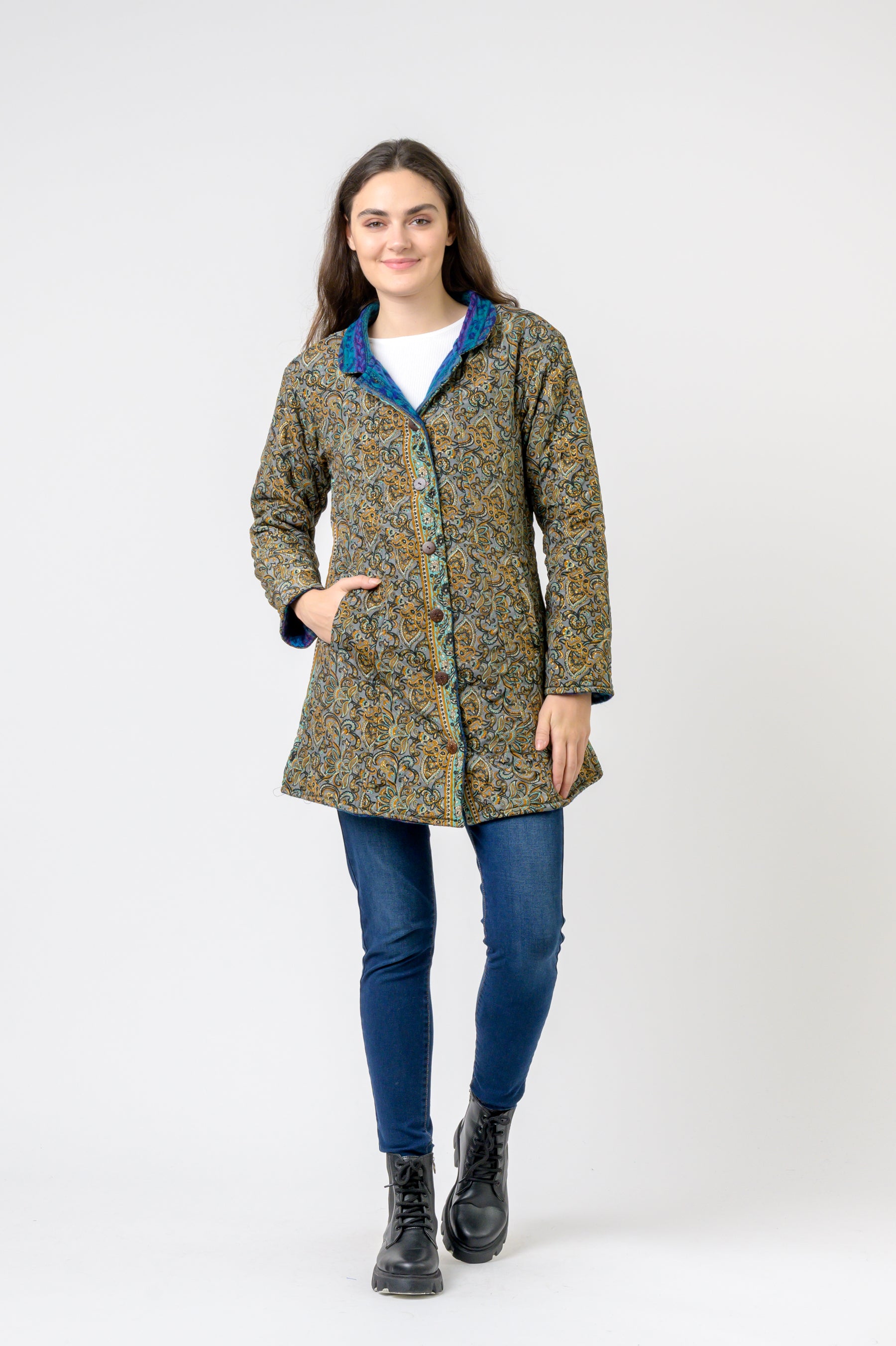 Patterned Tagai Jacket