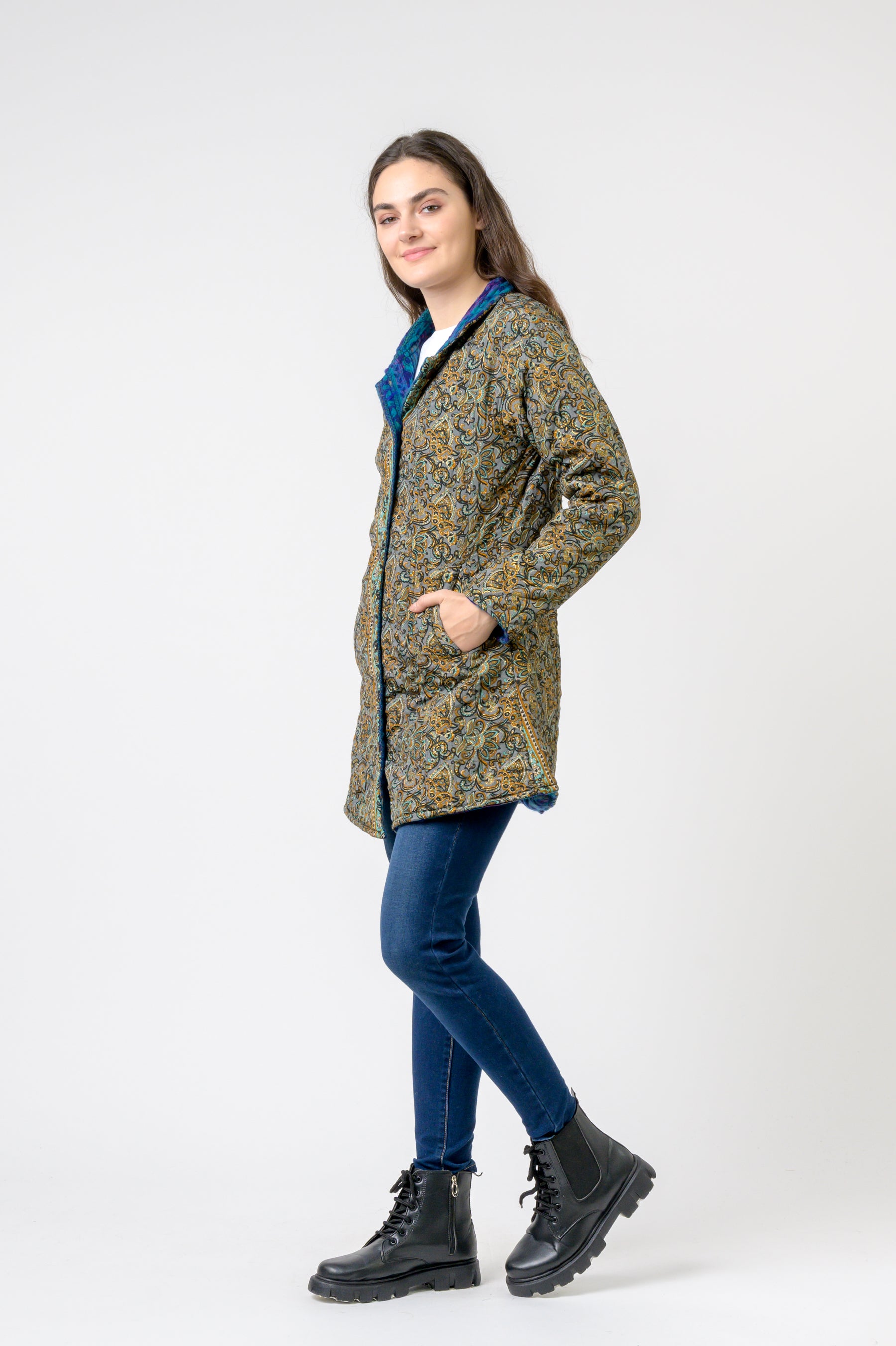 Patterned Tagai Jacket