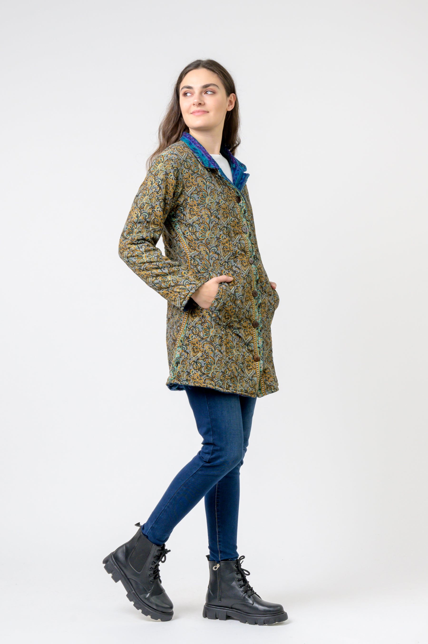 Patterned Tagai Jacket