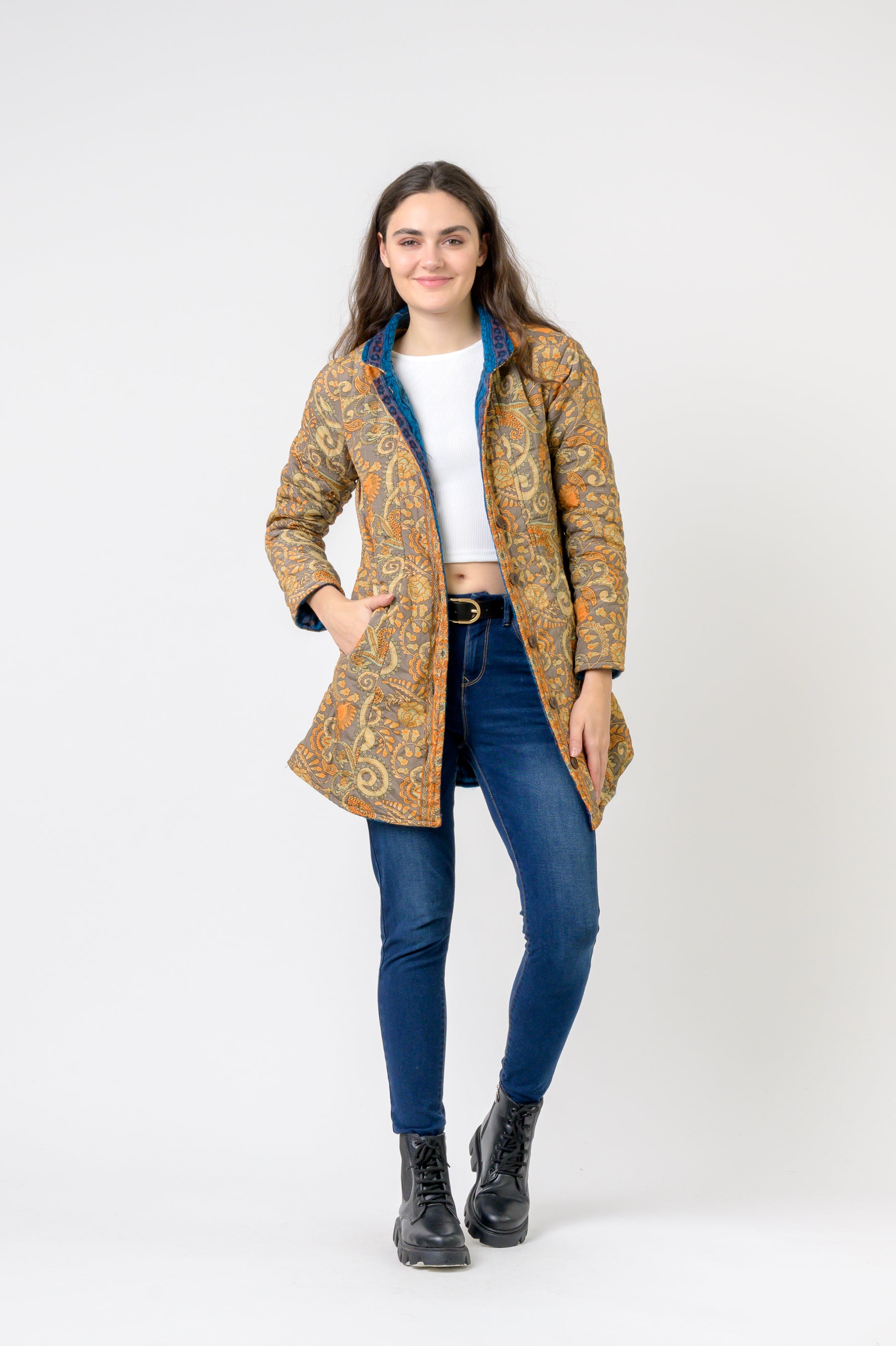 Patterned Tagai Jacket