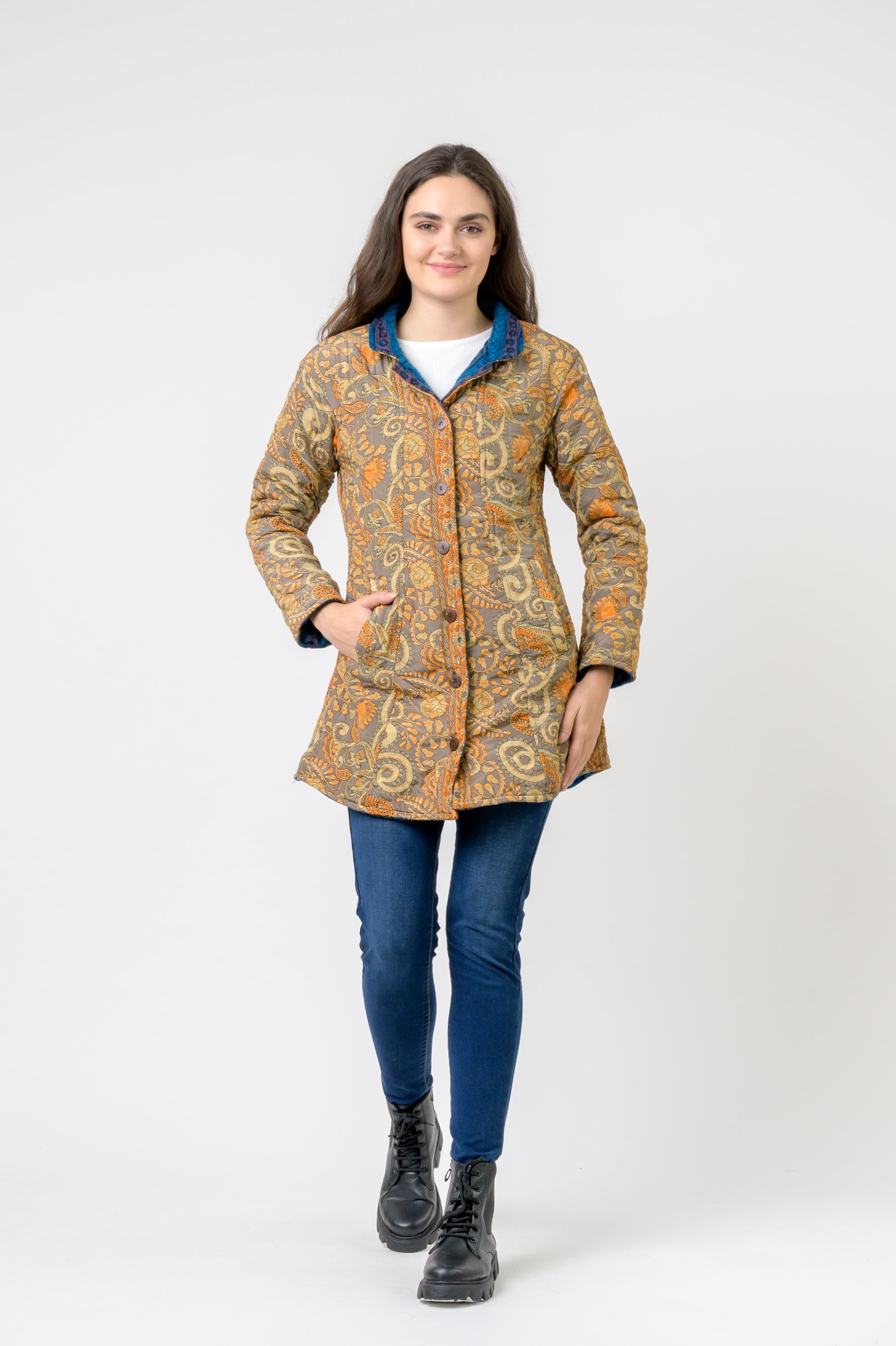 Patterned Tagai Jacket
