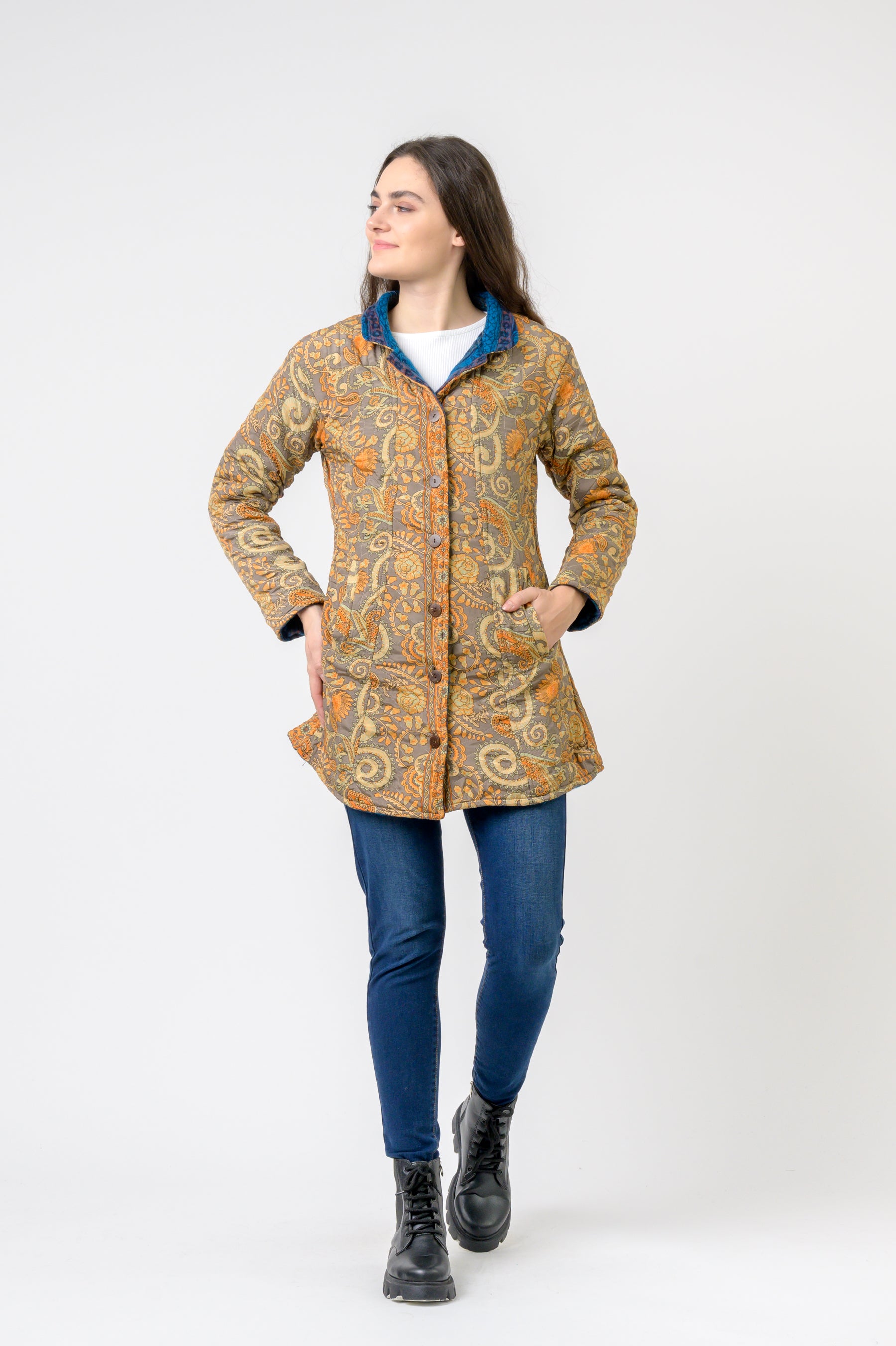 Patterned Tagai Jacket