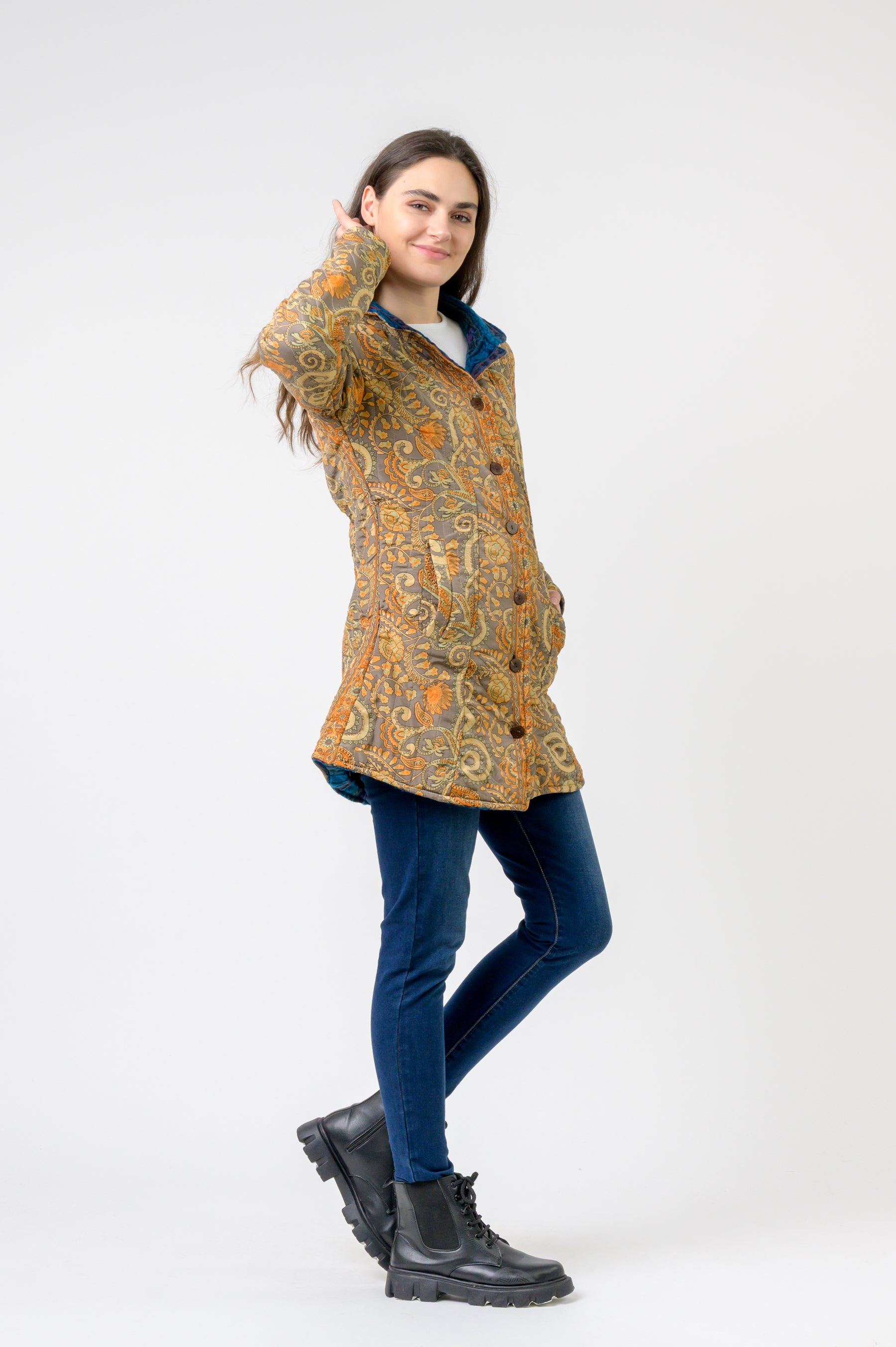 Patterned Tagai Jacket