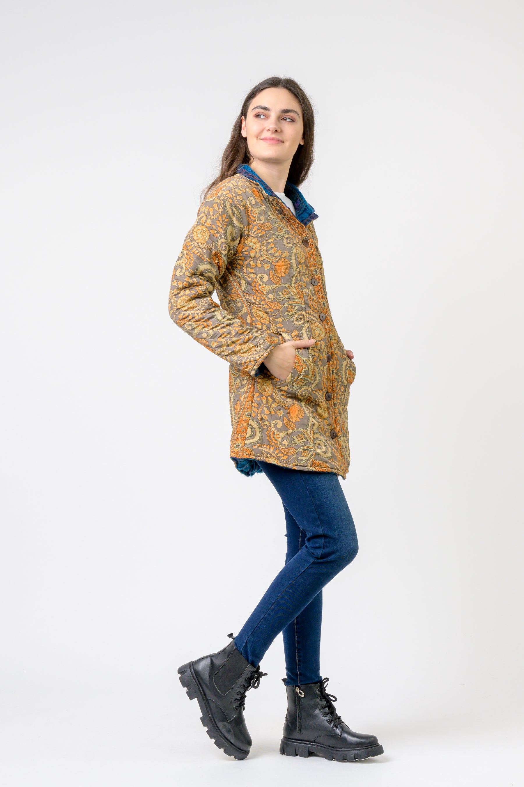Patterned Tagai Jacket