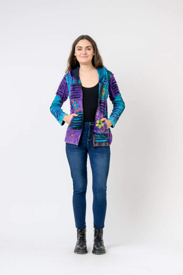 Bold Vented Cotton Jacket