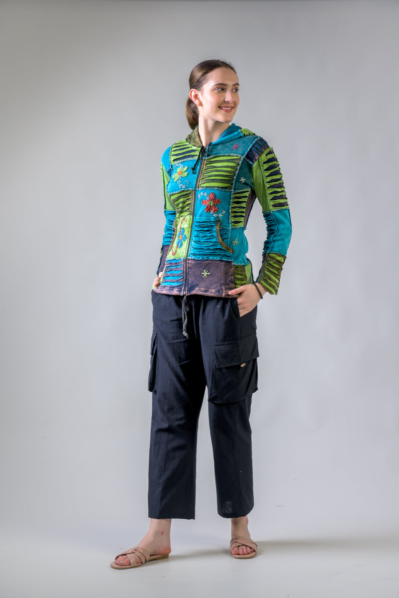Bold Vented Flower Jacket - Assorted