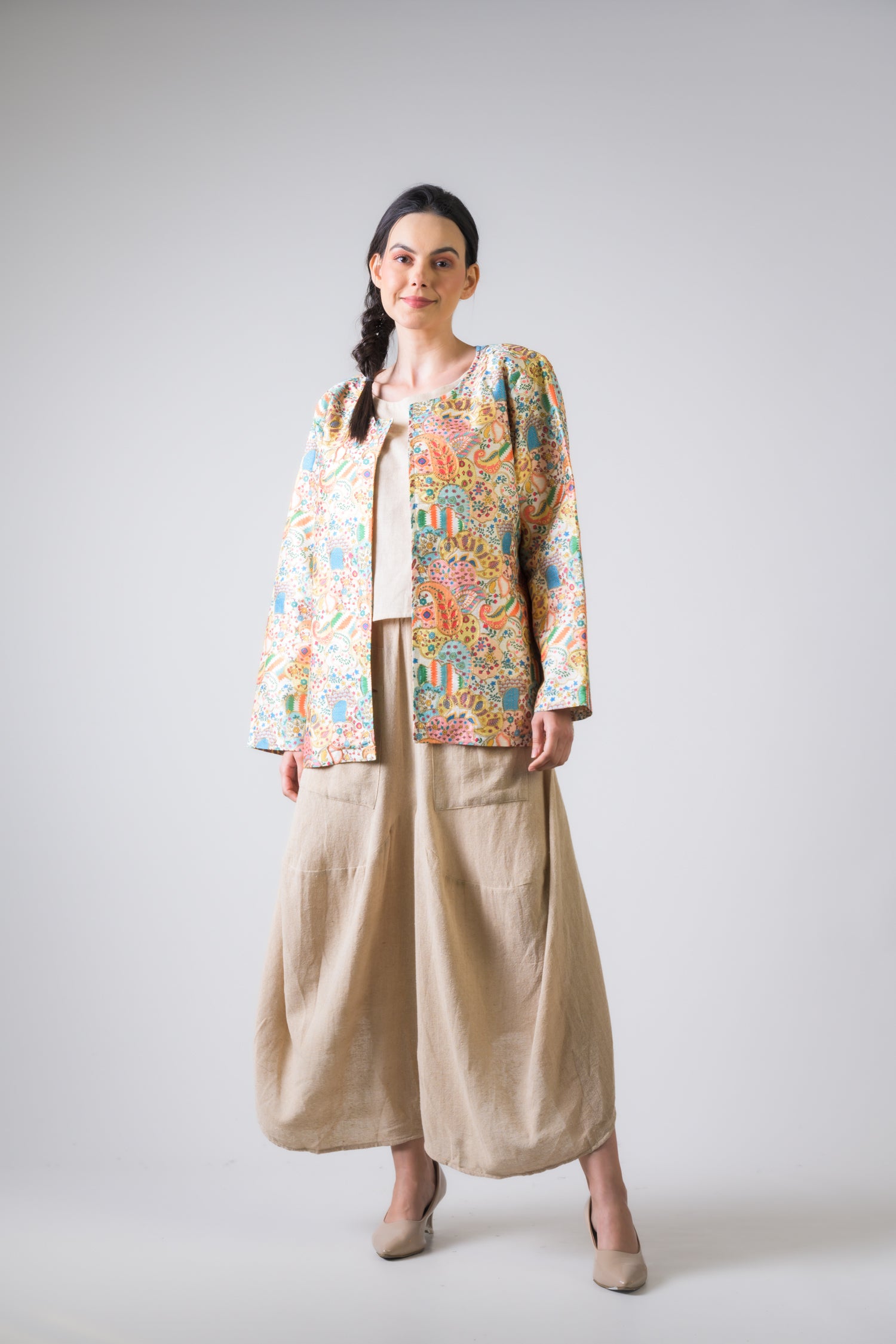 Bold Handy Cotton Jacket - Assorted