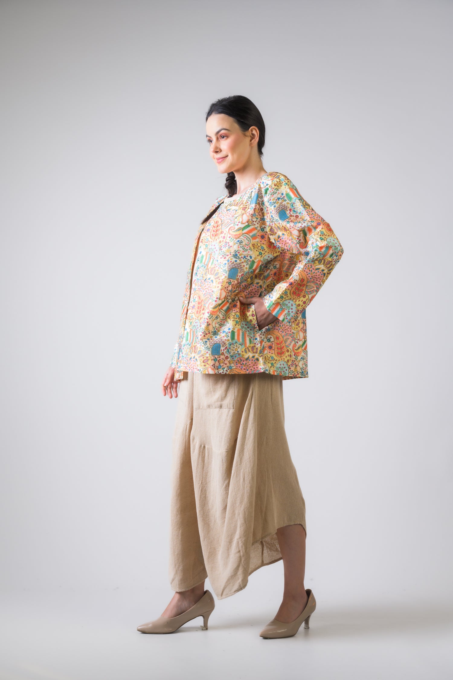 Bold Handy Cotton Jacket - Assorted